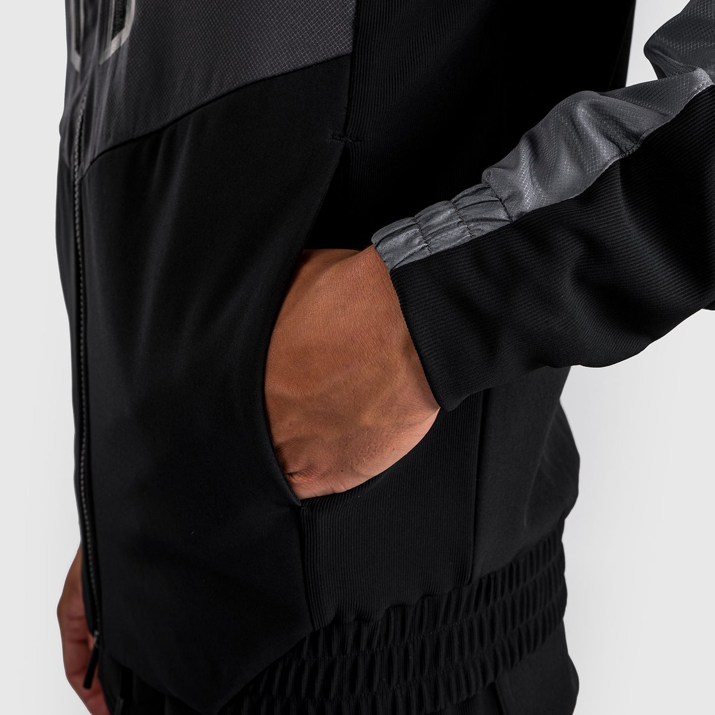 Venum Laser 3.0  Trainingsjacke - Schwarz/Grau