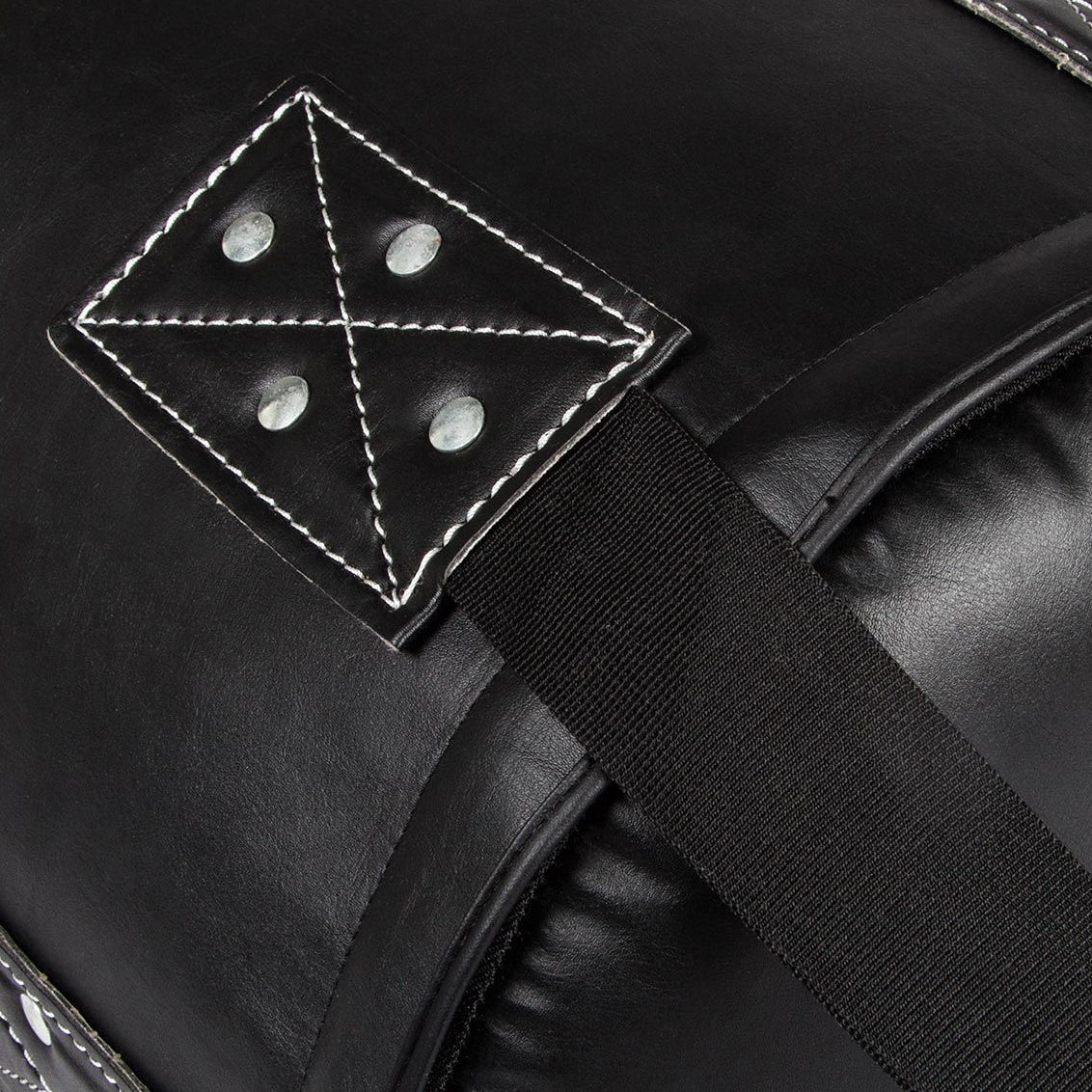 Venum Challenger Boxsack + Deckenhaken - Schwarz/Weiß - 130 cm - Gefüllt