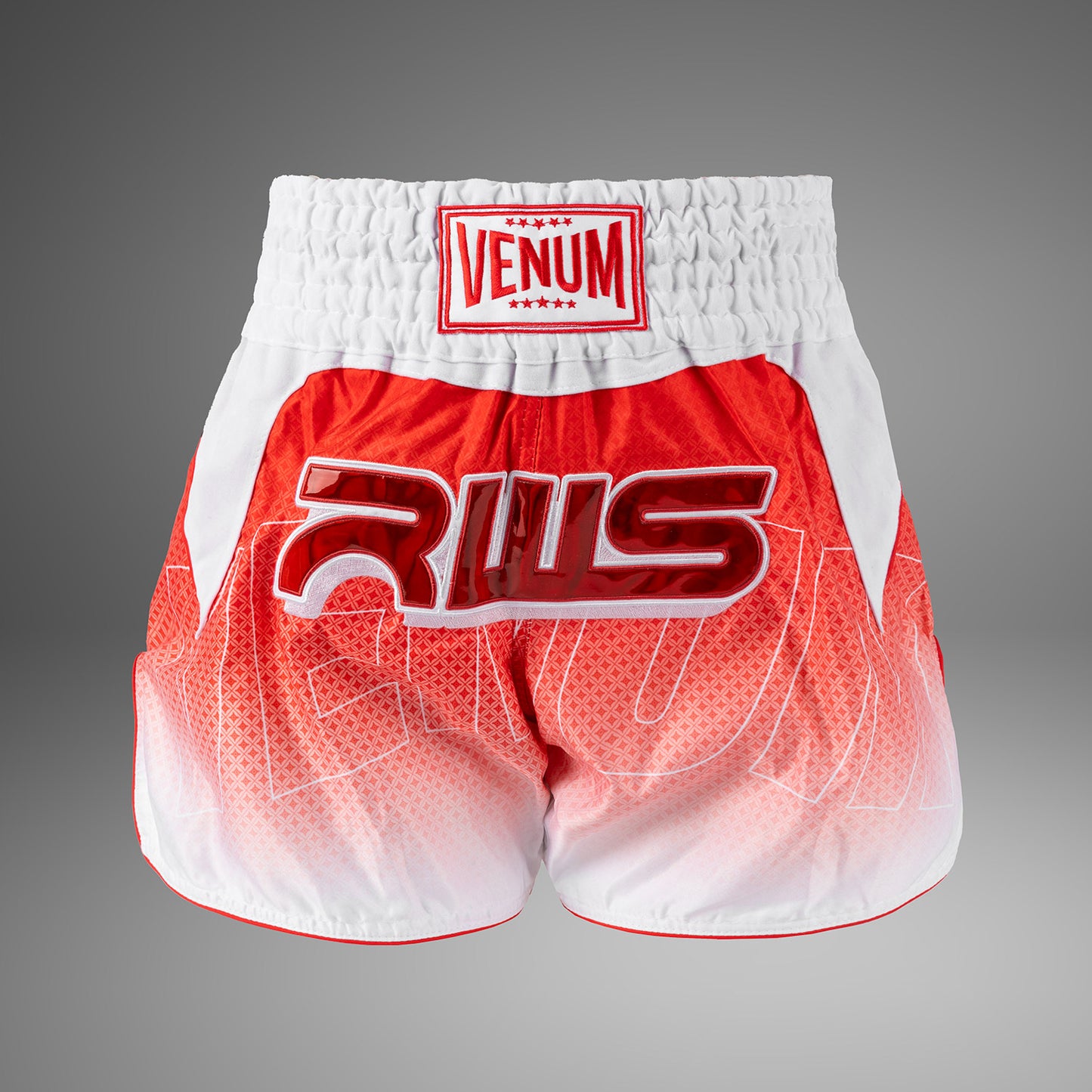 Venum x RWS 2.0 Muay Thai Shorts – Weiß/Rot