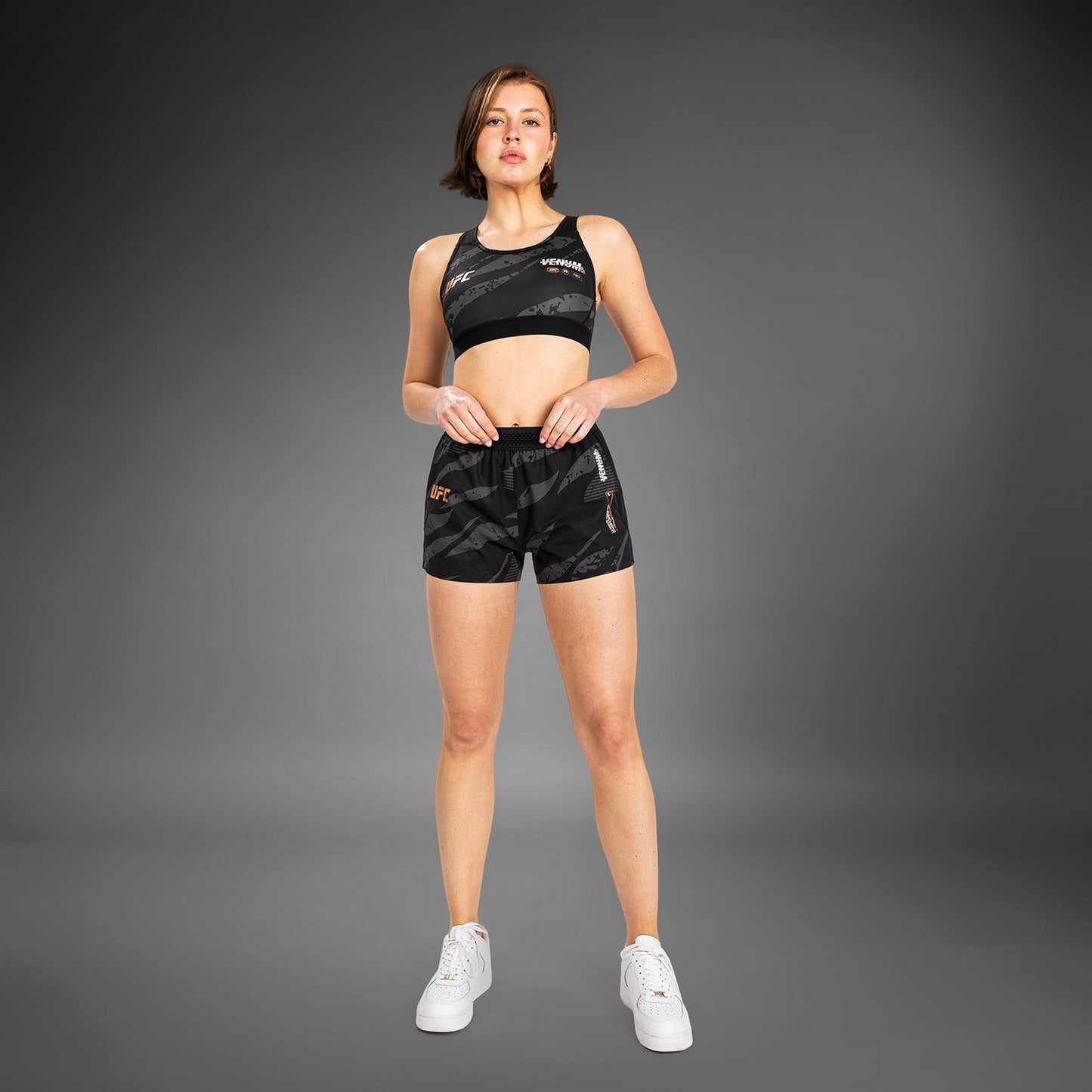 UFC Adrenaline by Venum Fight Week Frauen Performance Shorts - Urban Camo