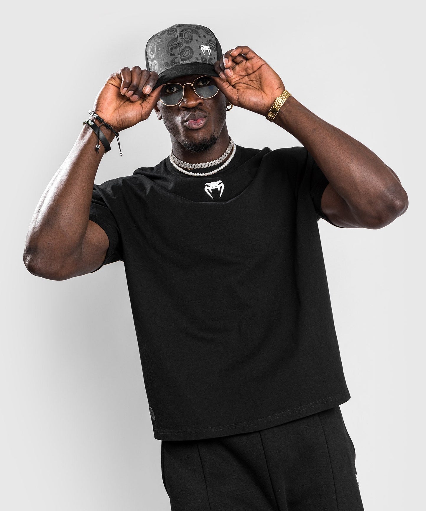 Venum Vortex XL T-Shirt – Oversize - Schwarz