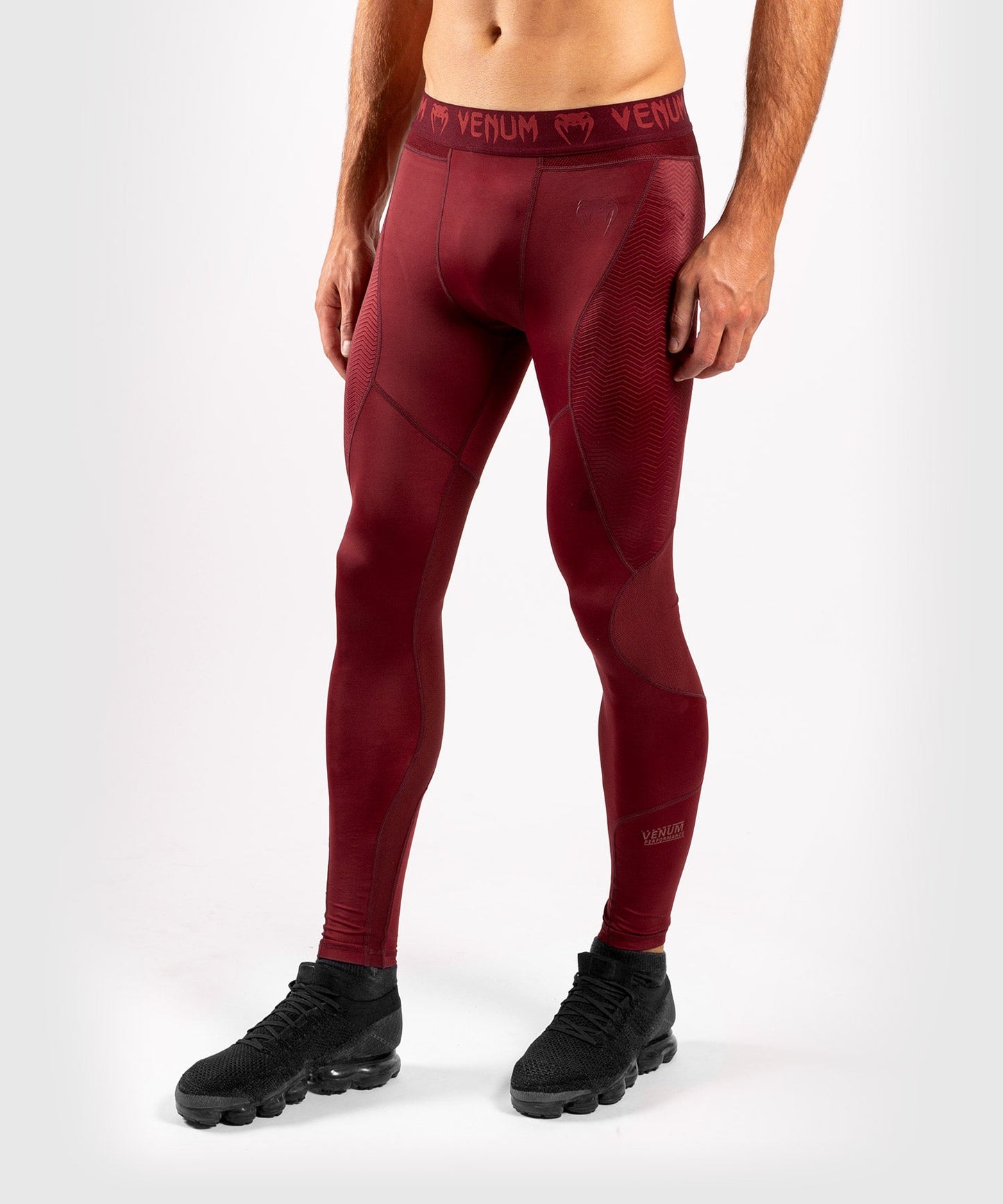 Venum G-Fit Spats - Burgundrot