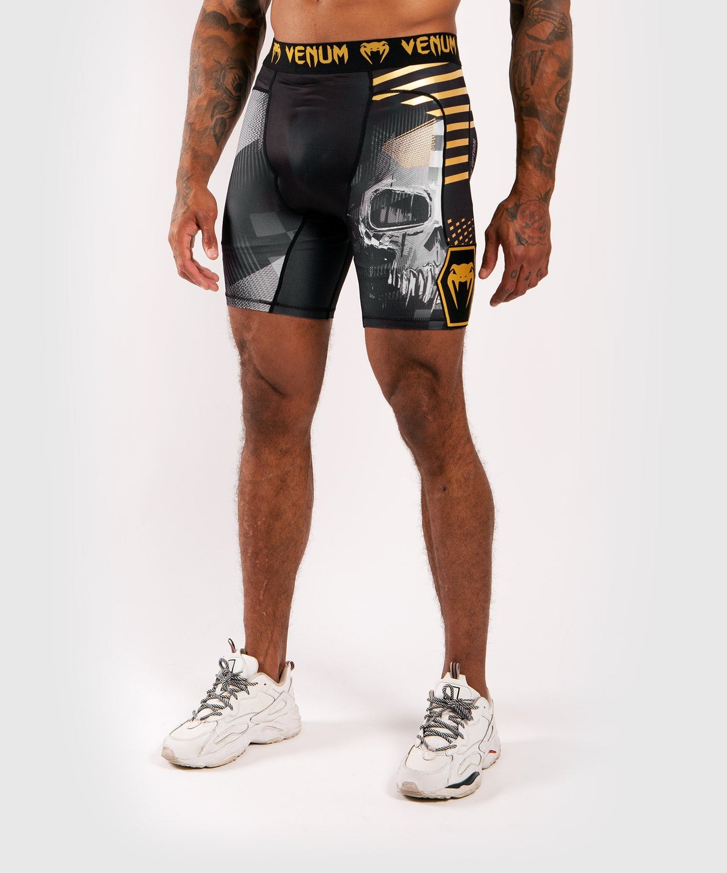 Venum Skull Kompressionsshorts - Schwarz