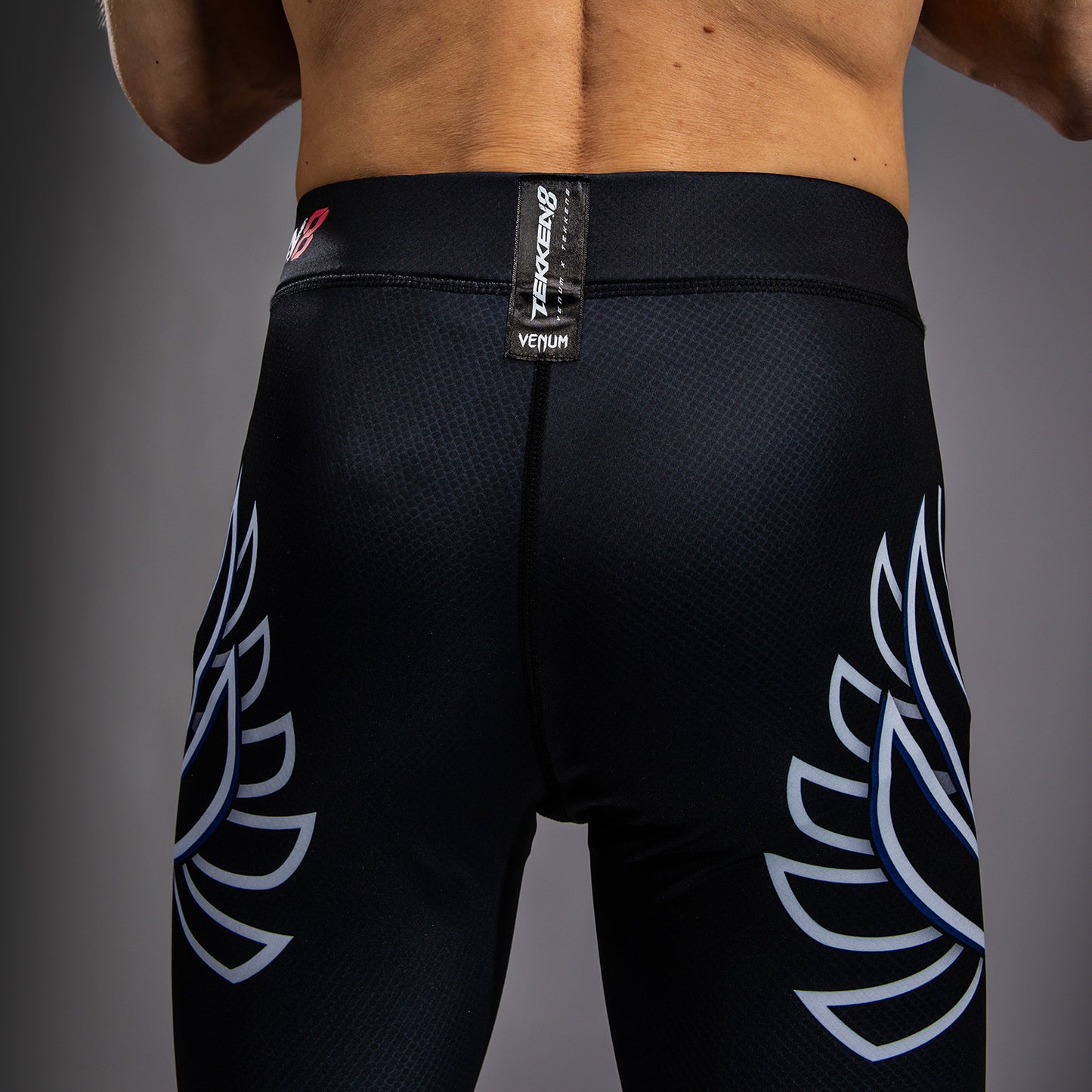 Venum x TEKKEN 8 - Jin Kazama Spats - Blau/Schwarz/Weiß