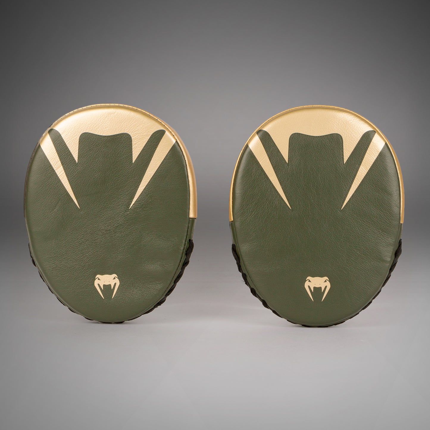 Venum Pro Boxing Big Handpratzen - Khaki/Gold