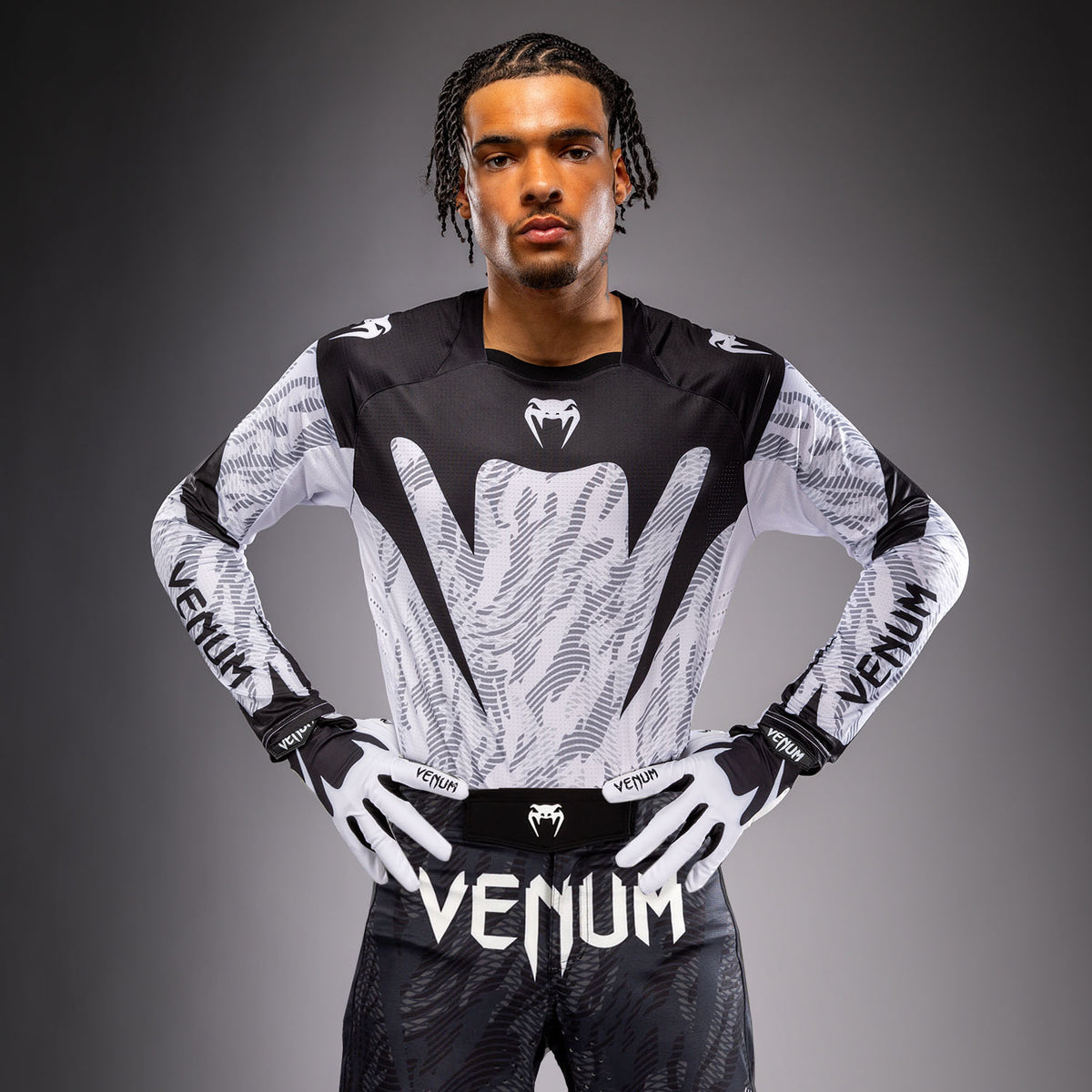 Venum MX Elite Motocross-Trikot - Weiß