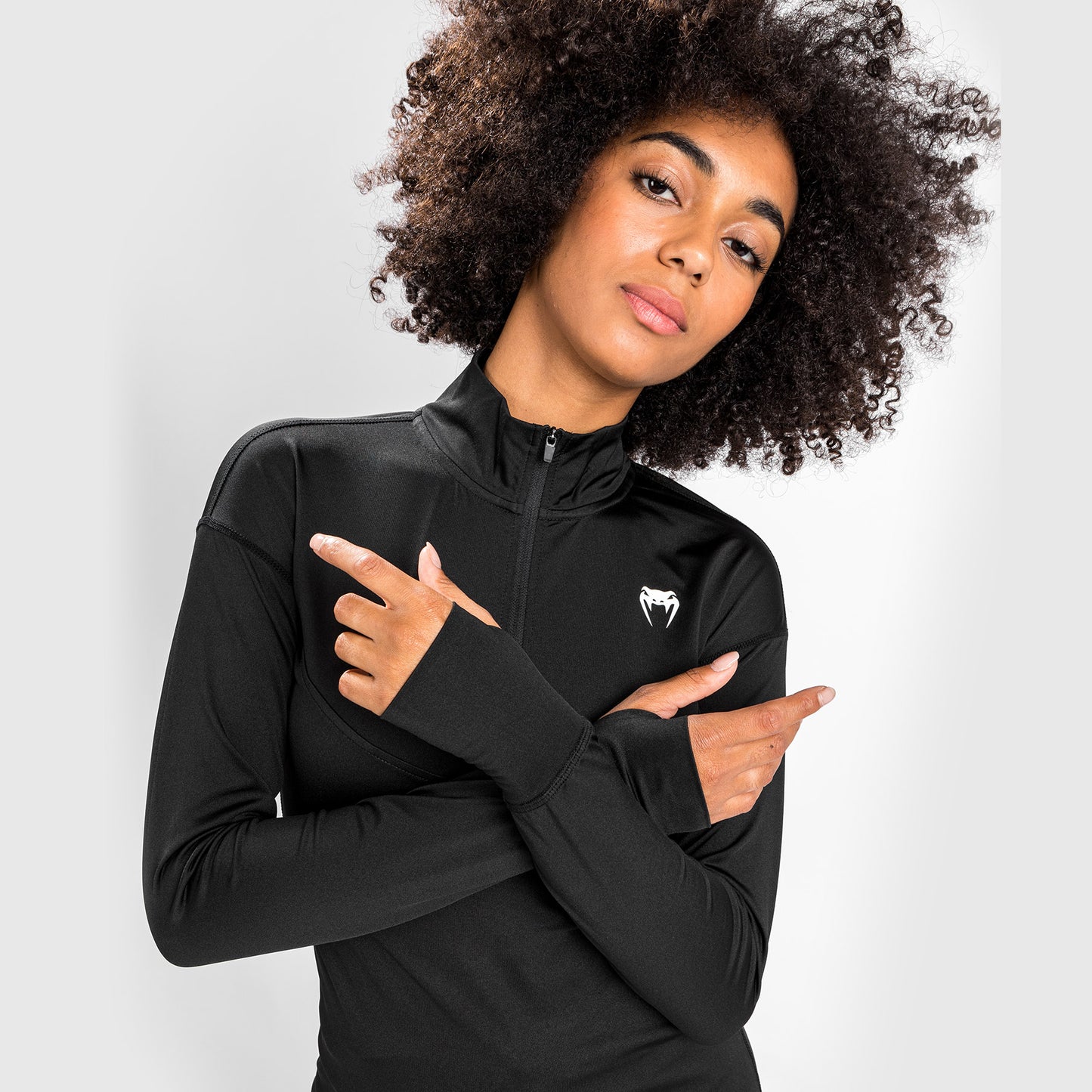 Venum Essential Base Layer Top - Schwarz