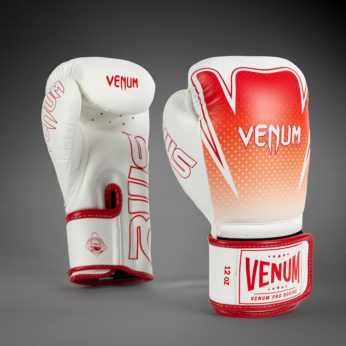 Venum x RWS 2.0 Boxhandschuhe – Weiß/Rot