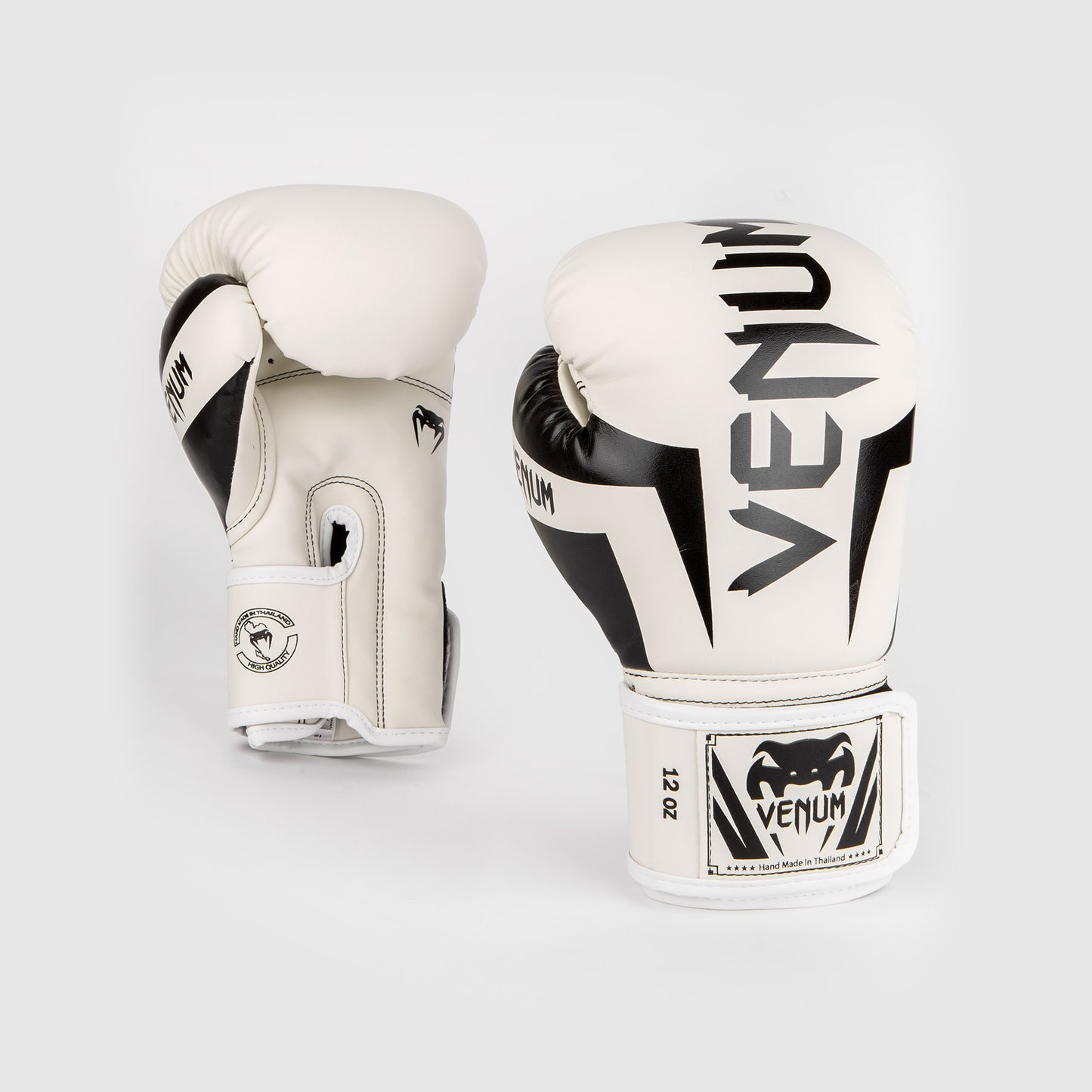 Venum Elite Boxhandschuhe - Weiß/Schwarz