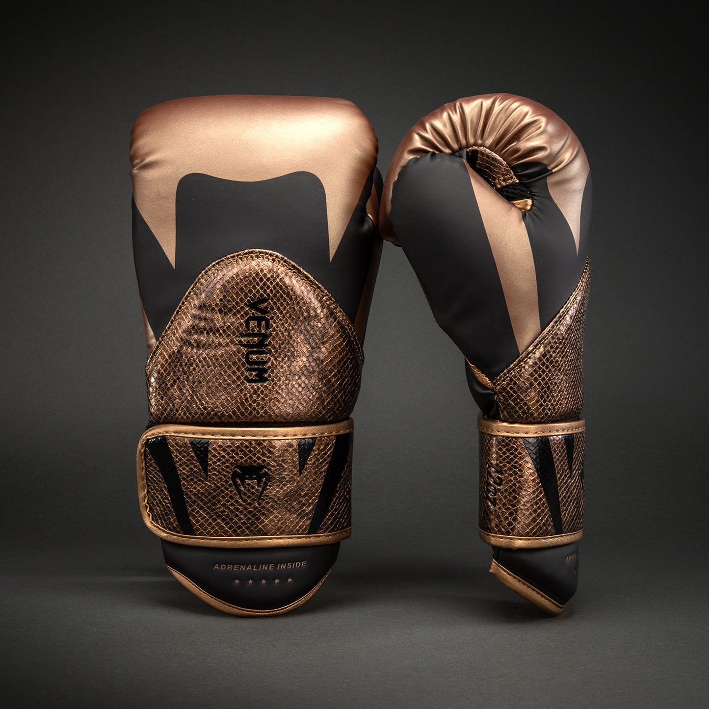 Venum Challenger 4.0 Scales Boxhandschuhe – Braun/Schwarz