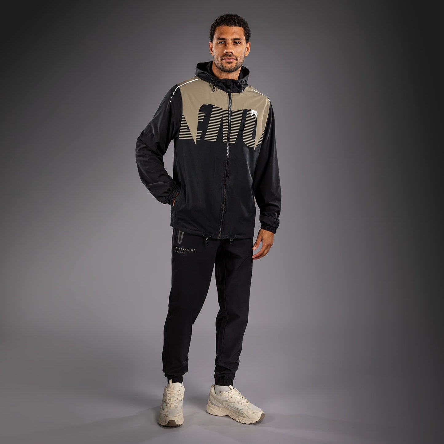 Venum Adrenaline Jogginghosen – Schwarz/Sand