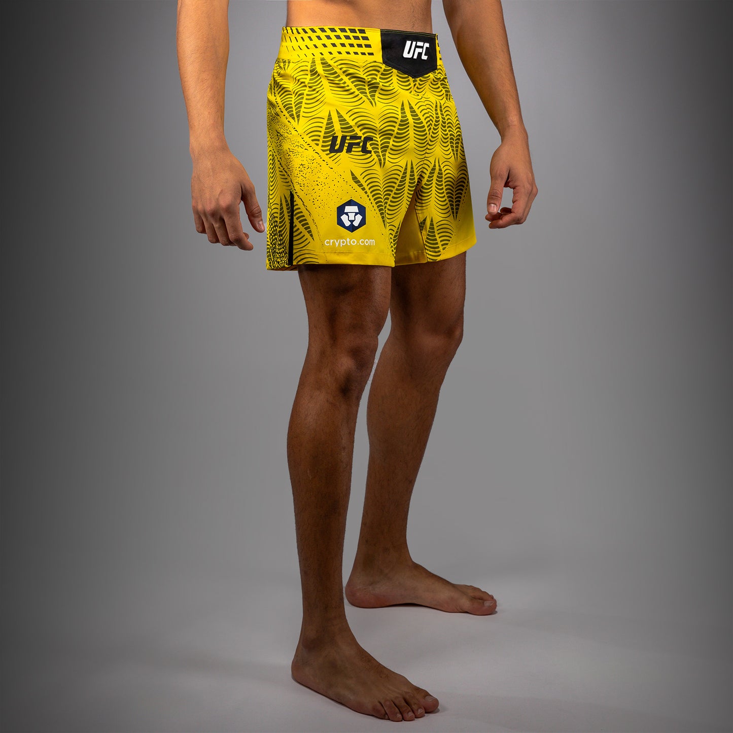 UFC Zenith by Venum Authentic Fight Night Kurze Passform Fight Short Herren - Gelb