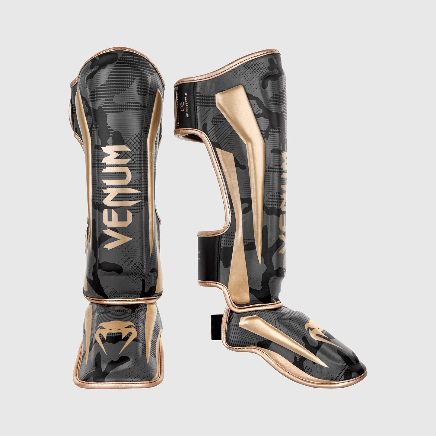 Venum Elite Schienbeinschützer - Camo Gold