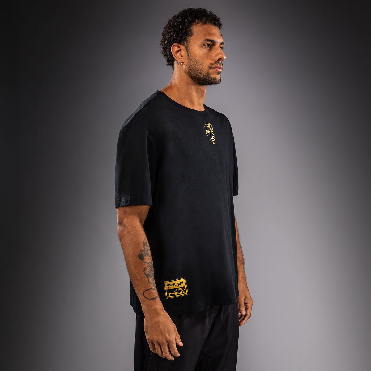 Venum x Mike Tyson Tiger T-Shirt - Schwarz/Gold