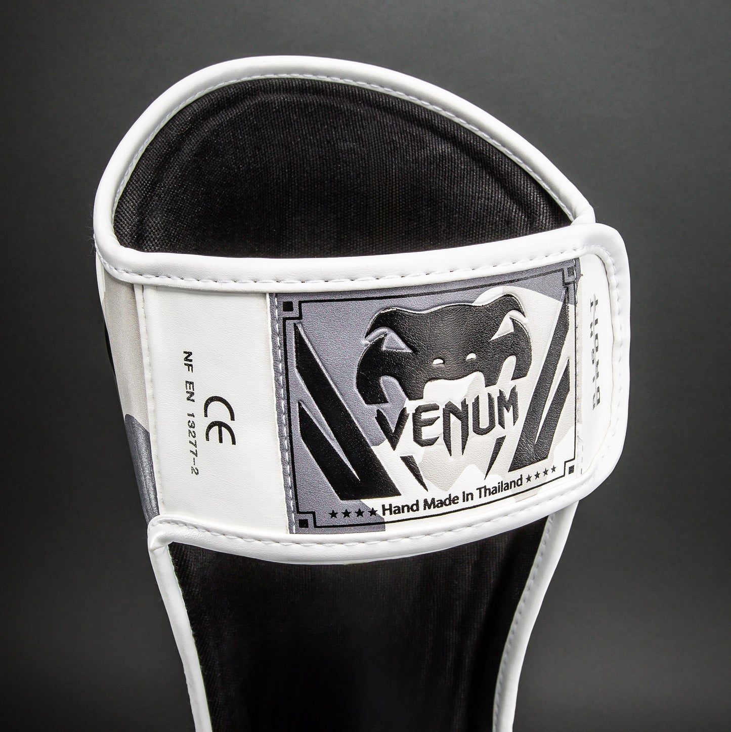 Venum Elite Schienbeinschoner - Weiß/Hellgrau