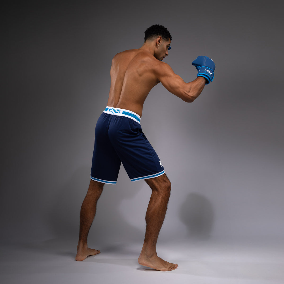 Venum x Top Rank Original Herren Basketballshorts - Marineblau