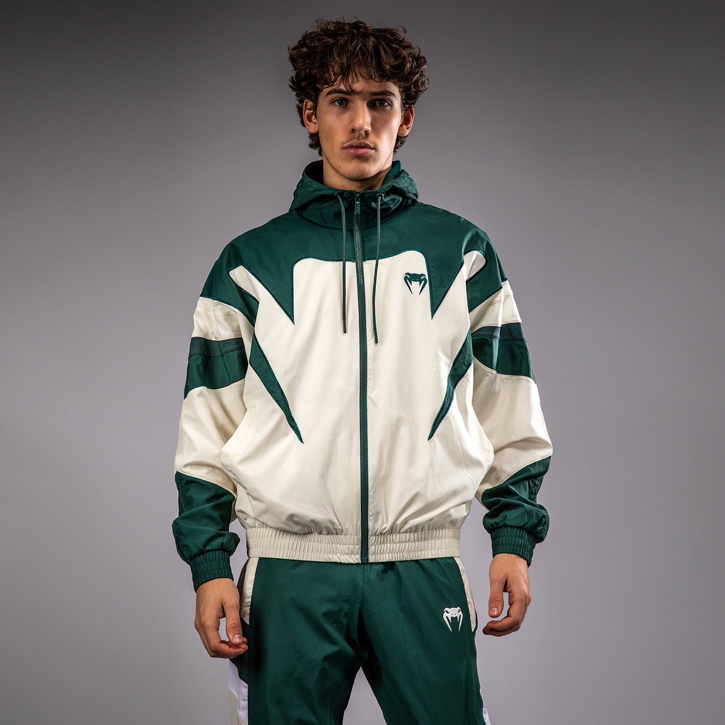 Venum Attack 90 Tracksuit Jacke - Verde bosco/Eis