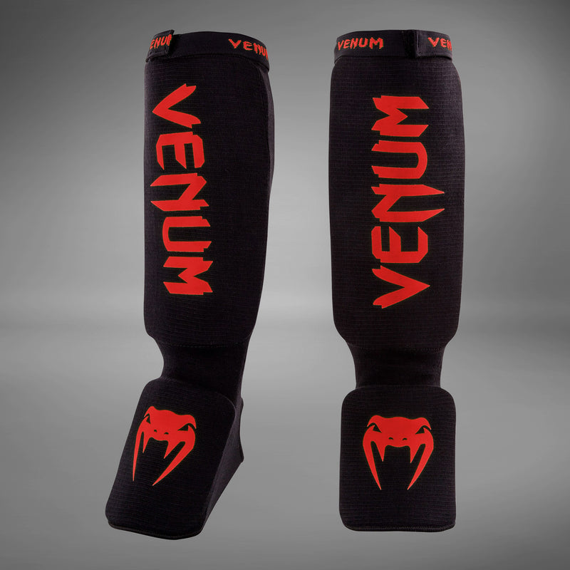 Venum Kontact Schienbeinschoner - Schwarz/Rot