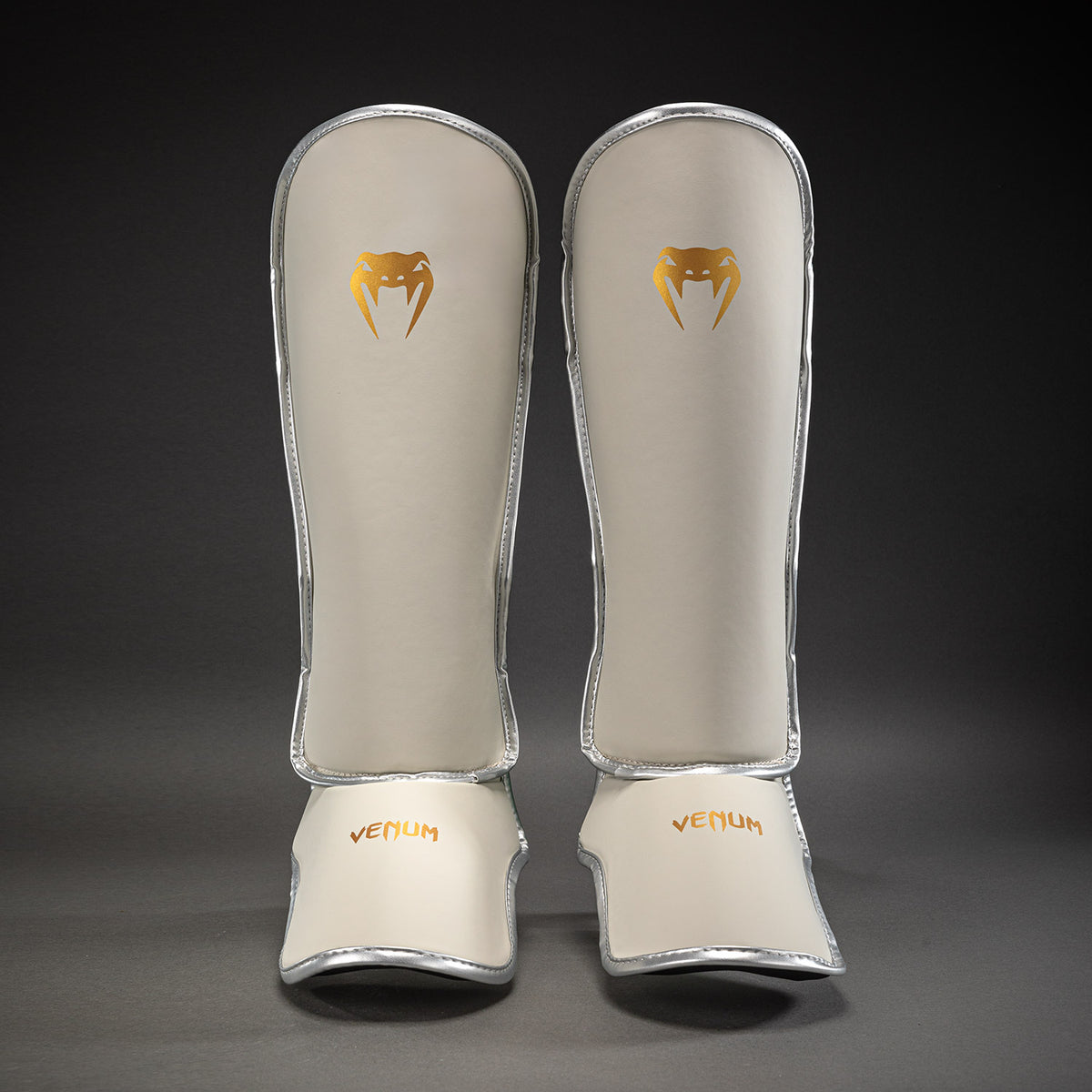 Venum Contender 1.5 Schienbeinschoner - Elfenbein/Gold