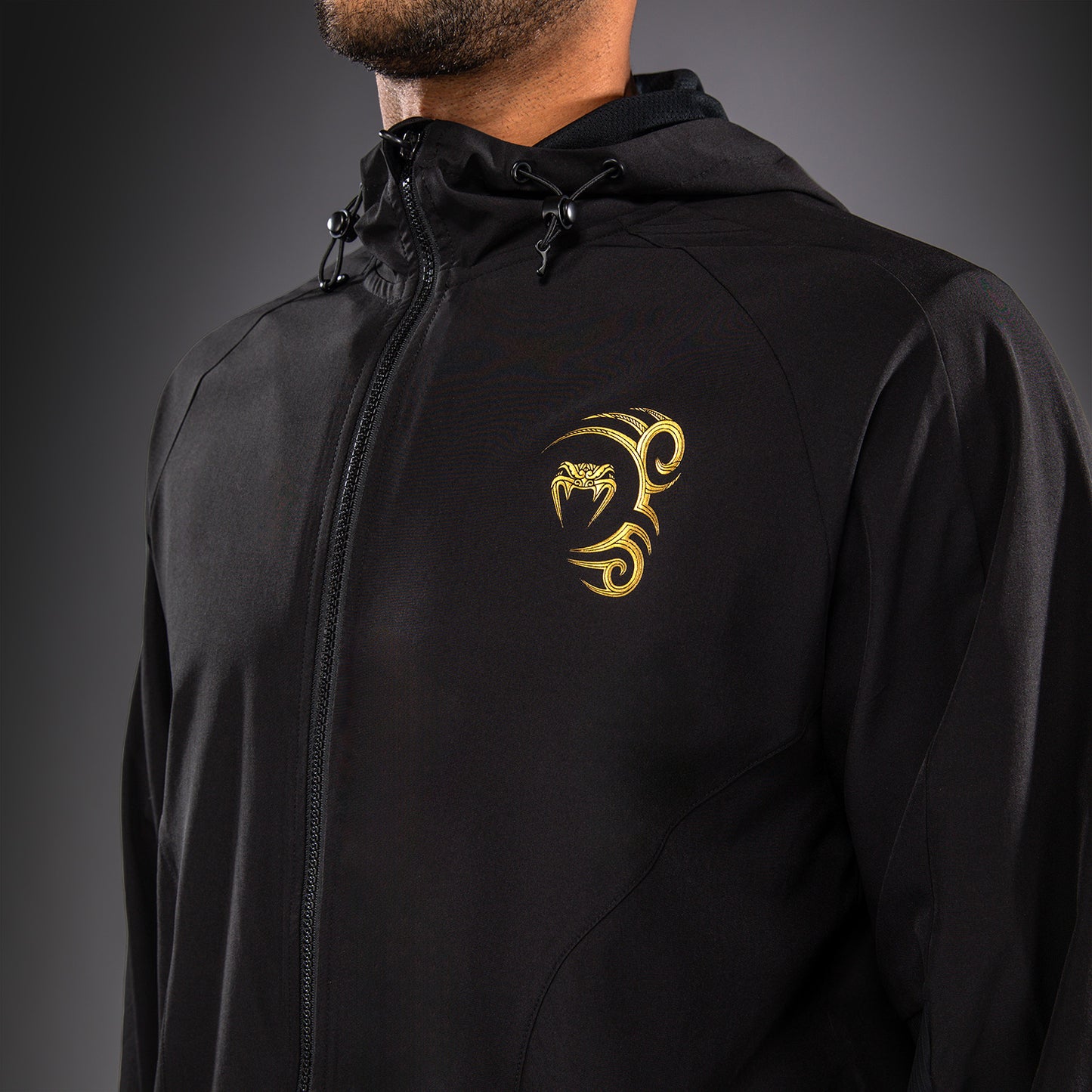 Venum x Mike Tyson Tiger Trainingsjacke - Schwarz/Gold