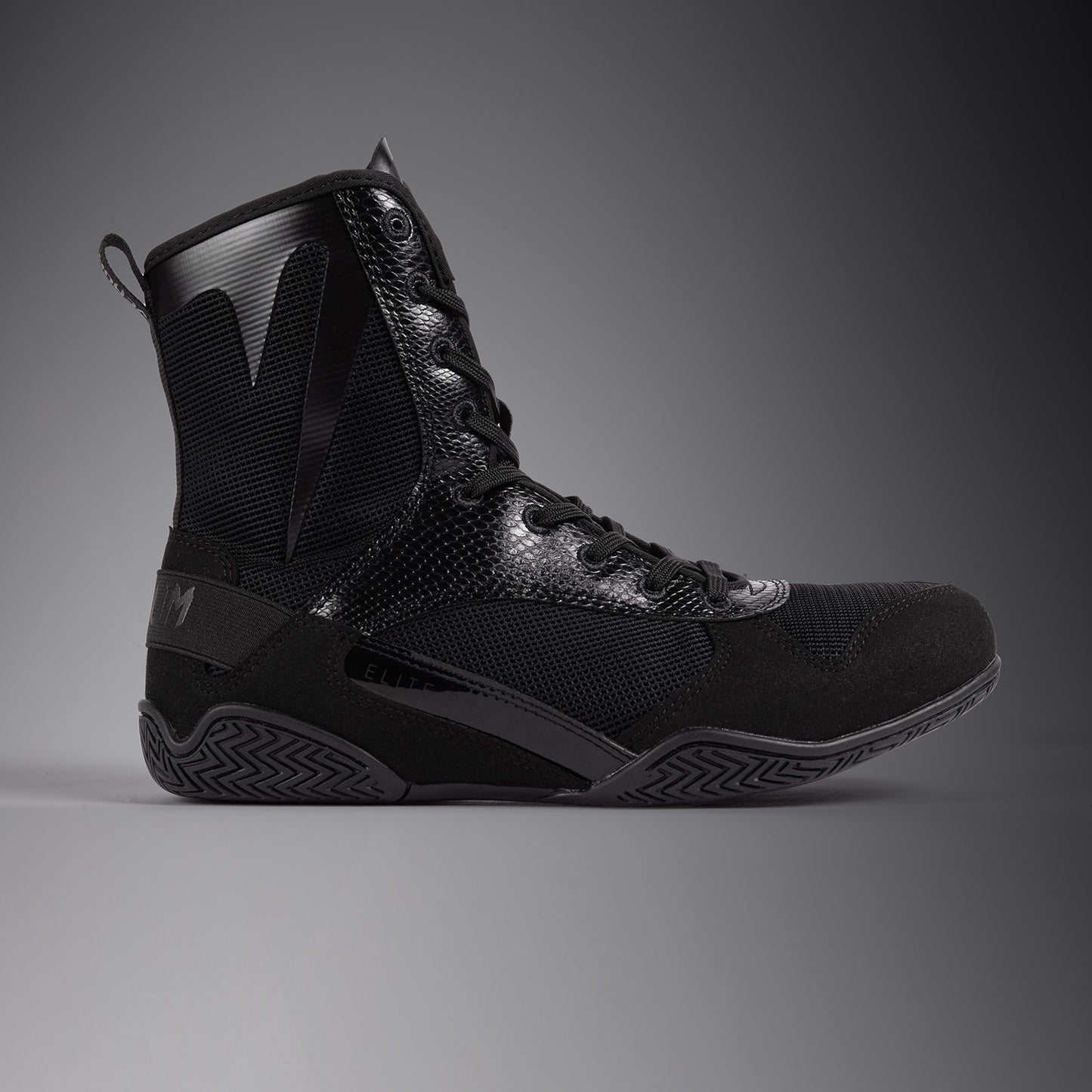 Venum Elite Boxschuhe - Schwarz