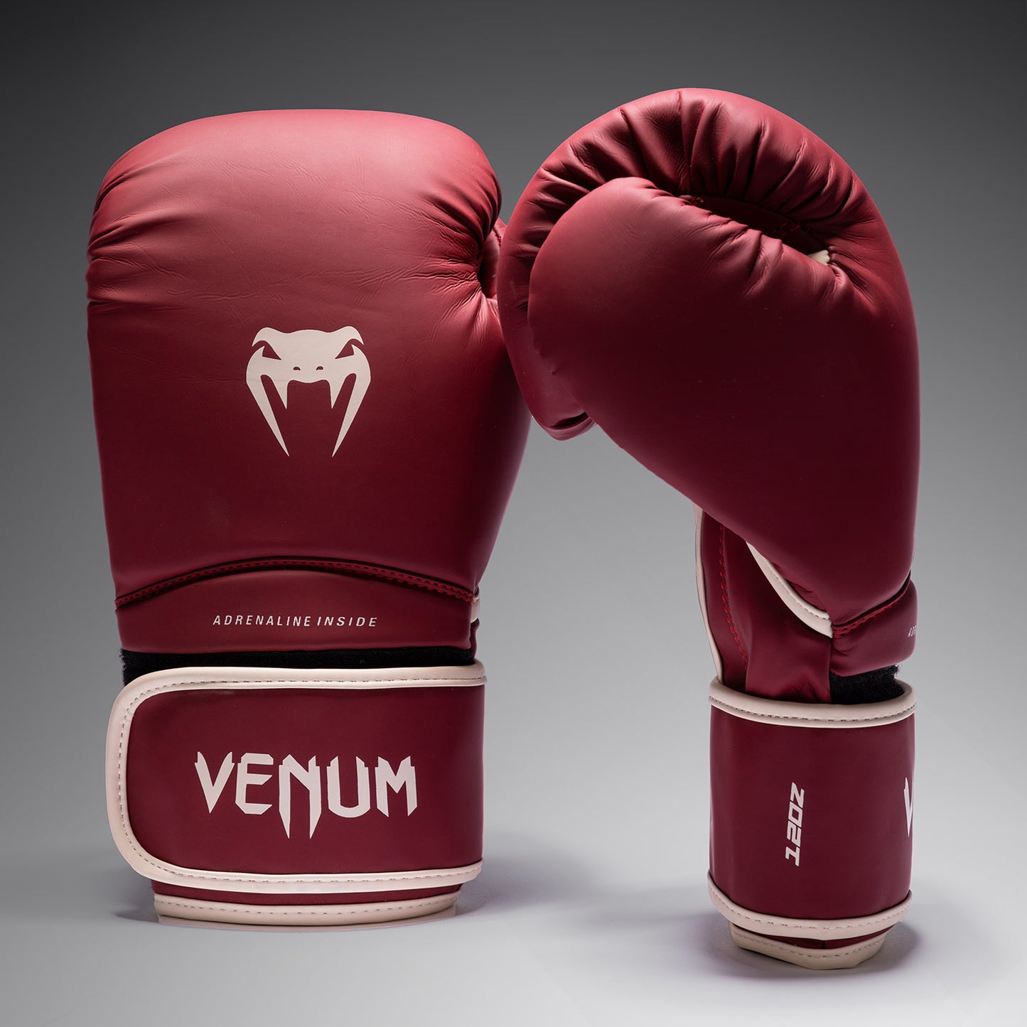 Venum Contender 1.5 Boxhandschuhe - Burgunder/Sand