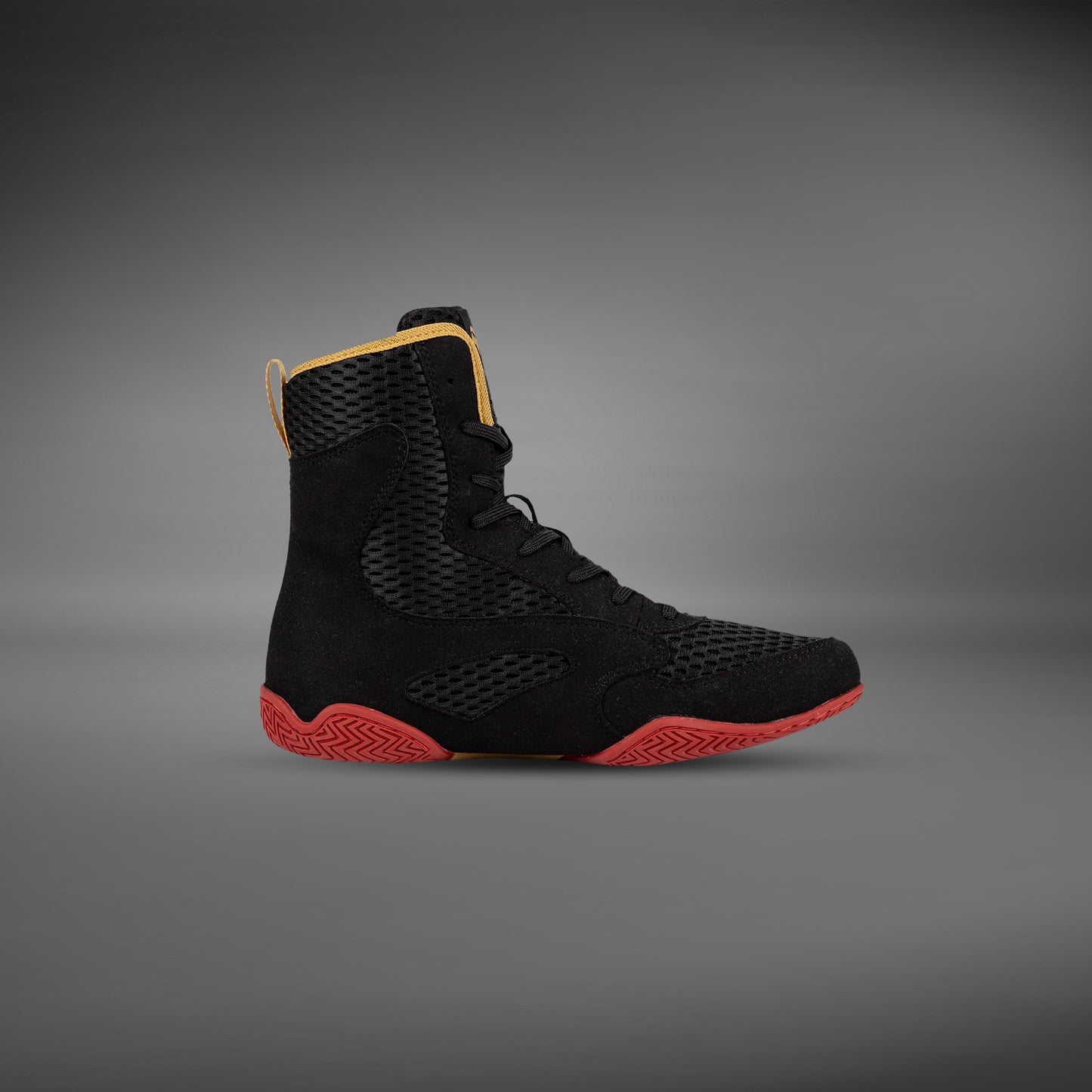 Venum Contender Boxing Schuhe - Schwarz/Gold/Rot