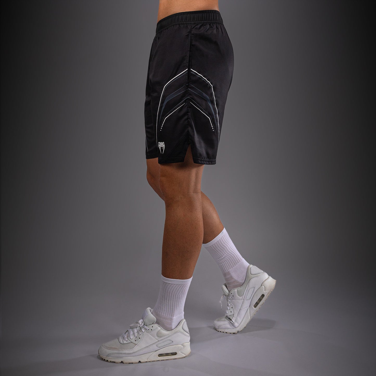 Venum Streamline Dry-Tech T-Shirt – Schwarz/Weiß