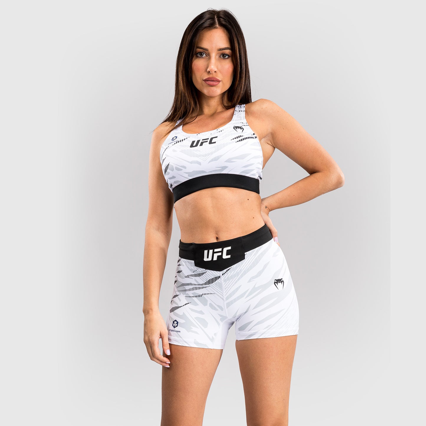UFC Fusion by Venum Authentic Fight Night Damen Vale Tudo Short - Short Fit - Weiß