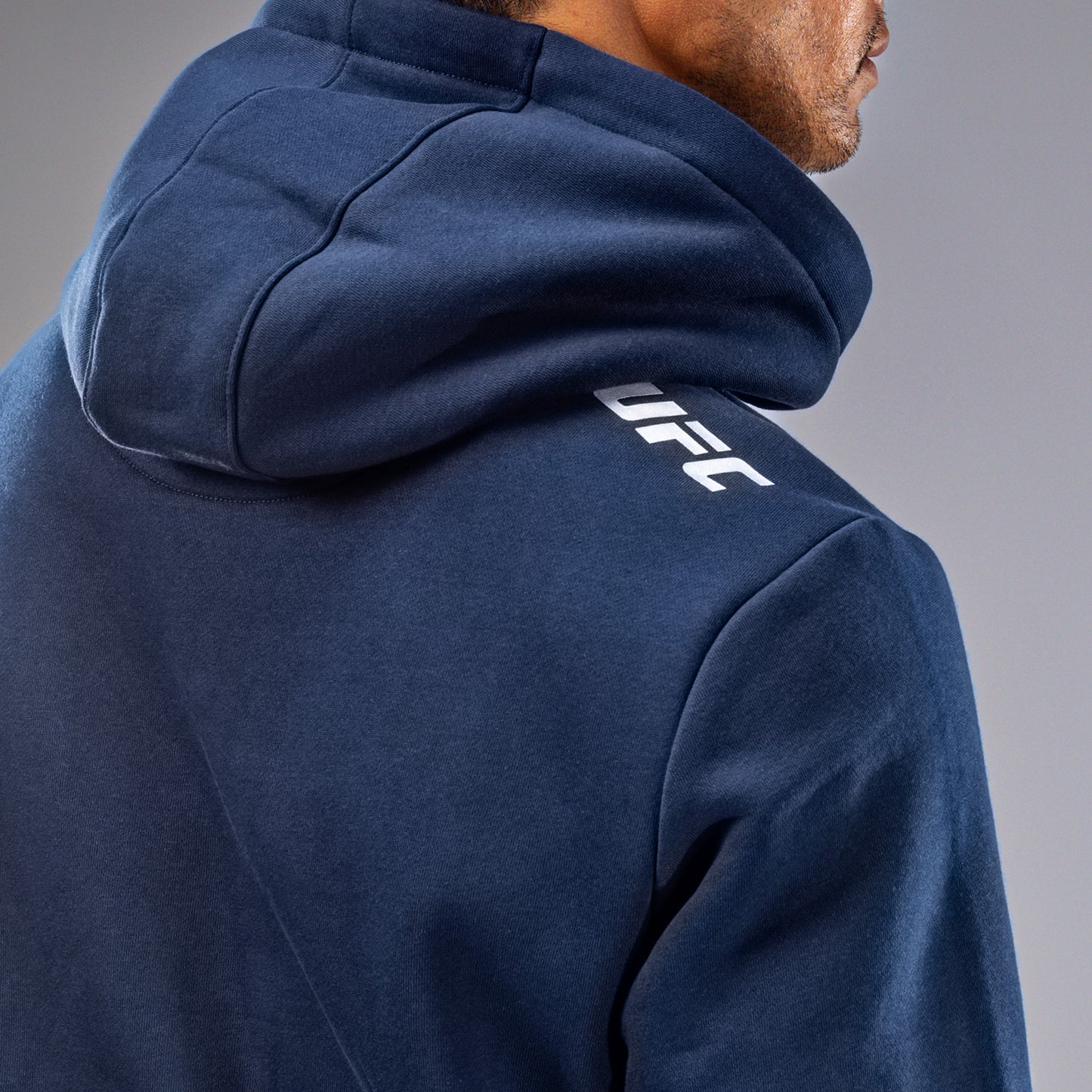 UFC Fusion by Venum Fight Week Herren Pullover Hoodie - Solid Ozeanisches Blau