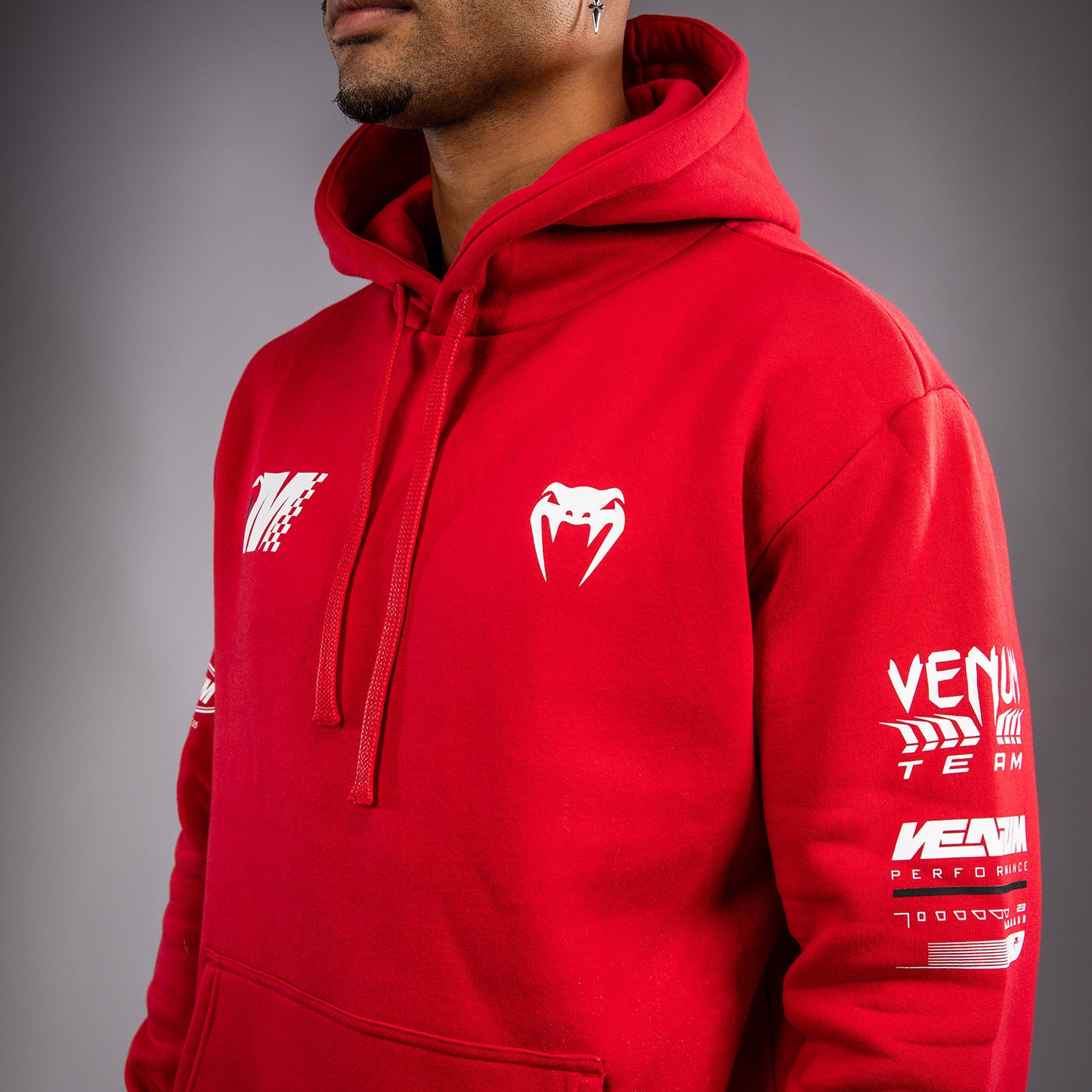 Venum Motorsport Hoodie - Rennrot