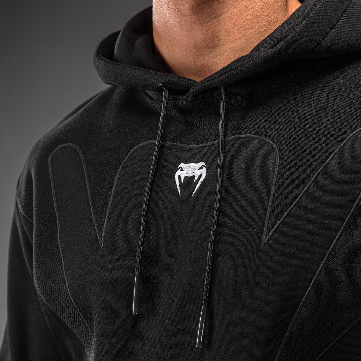 Venum Attack Fleece & Weave Hoodie - Schwarz