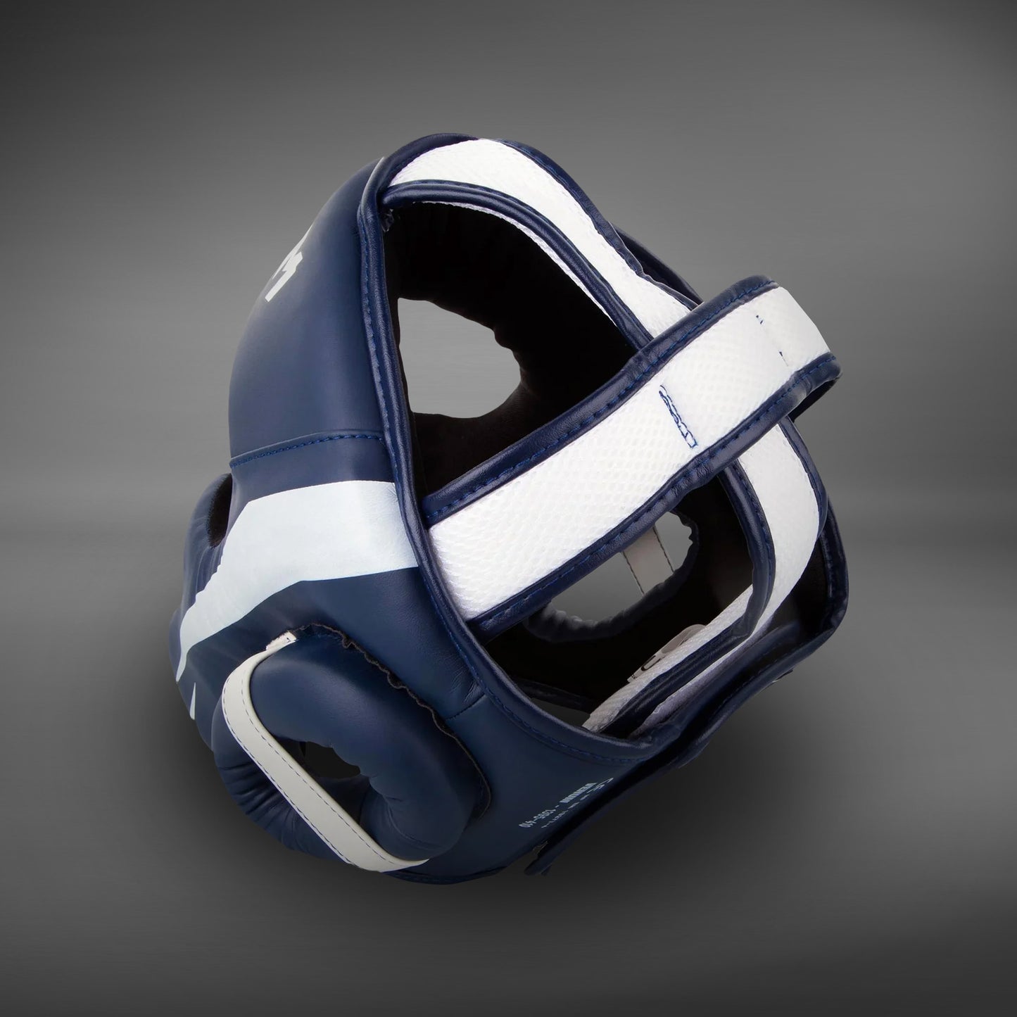 Venum Elite Kopfschutz-Weiß/Marineblau