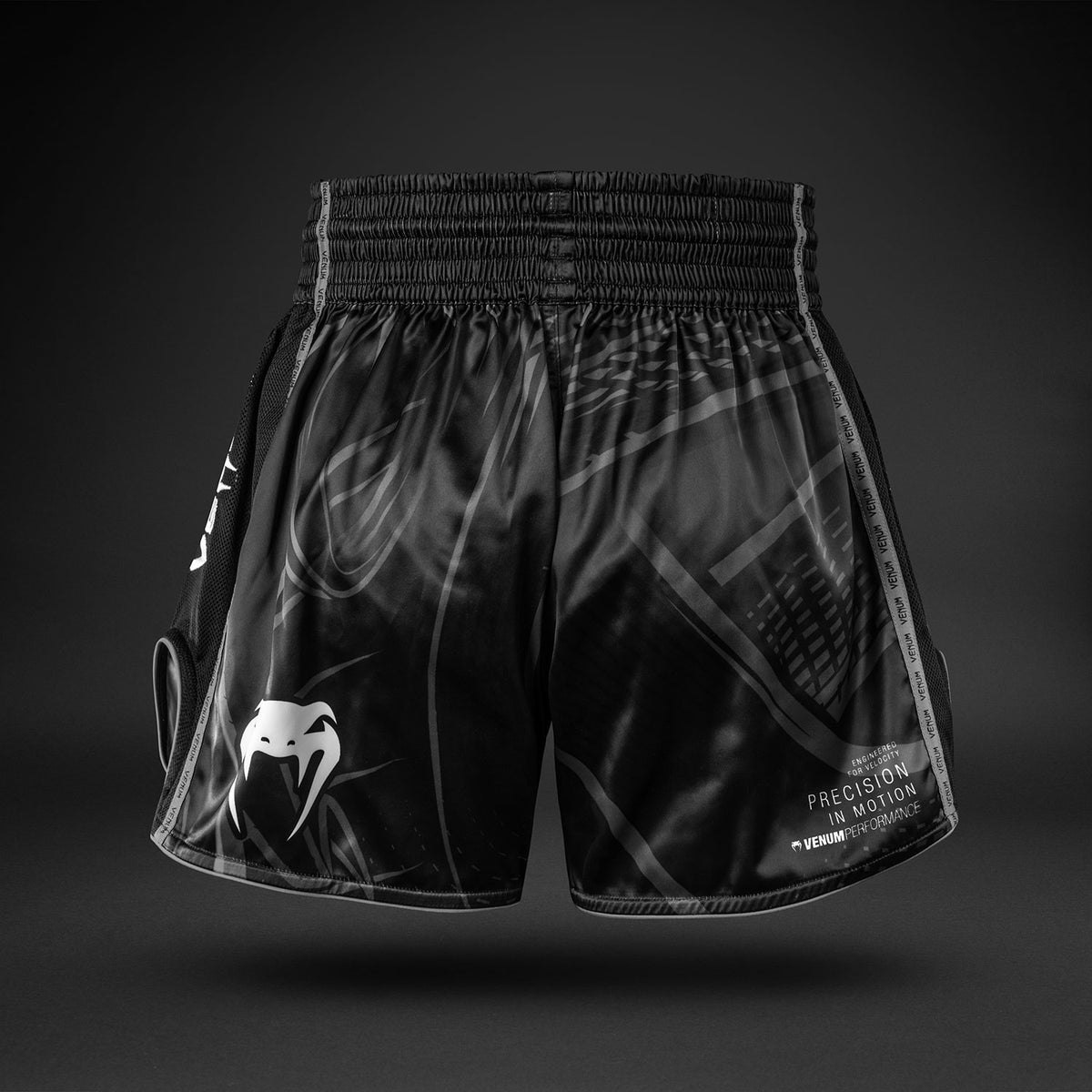 Venum Crimson Viper 2.0 Muay-Thai-Shorts - Schwarz/Grau