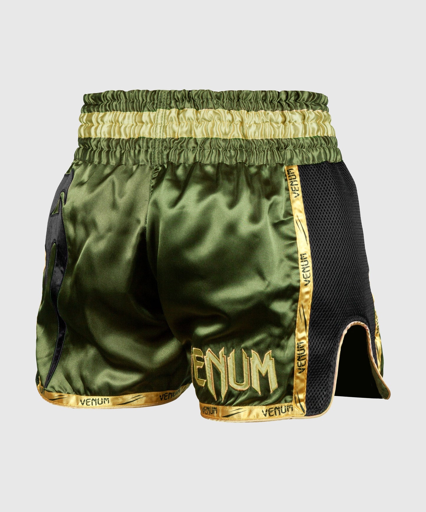 Muay Thai Shorts Venum Giant - Khaki/Schwarz