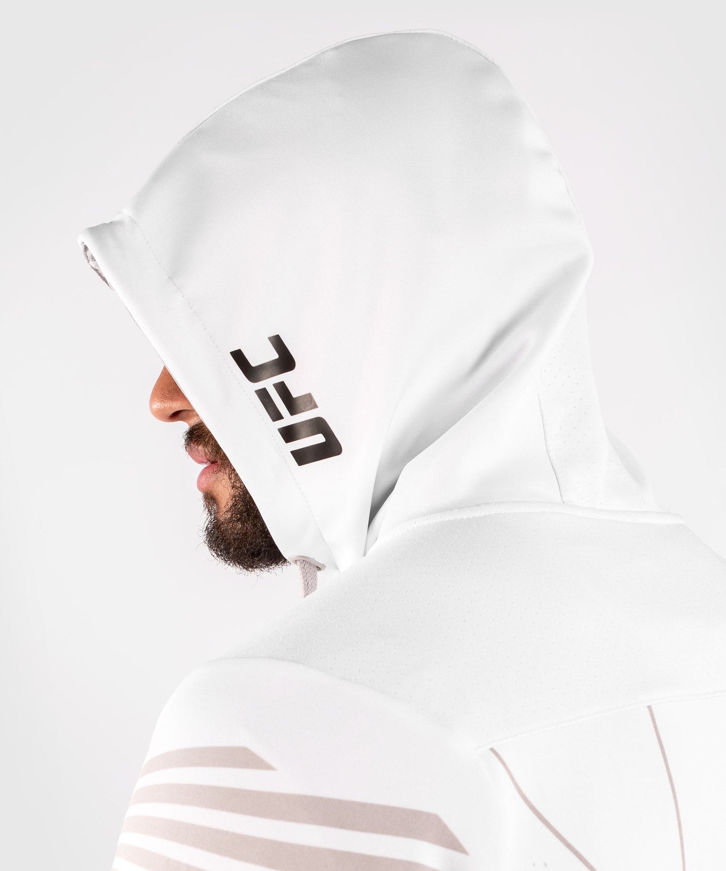 UFC Venum Fighters Authentic Fight Night Herren Walkout Hoodie - Weiß