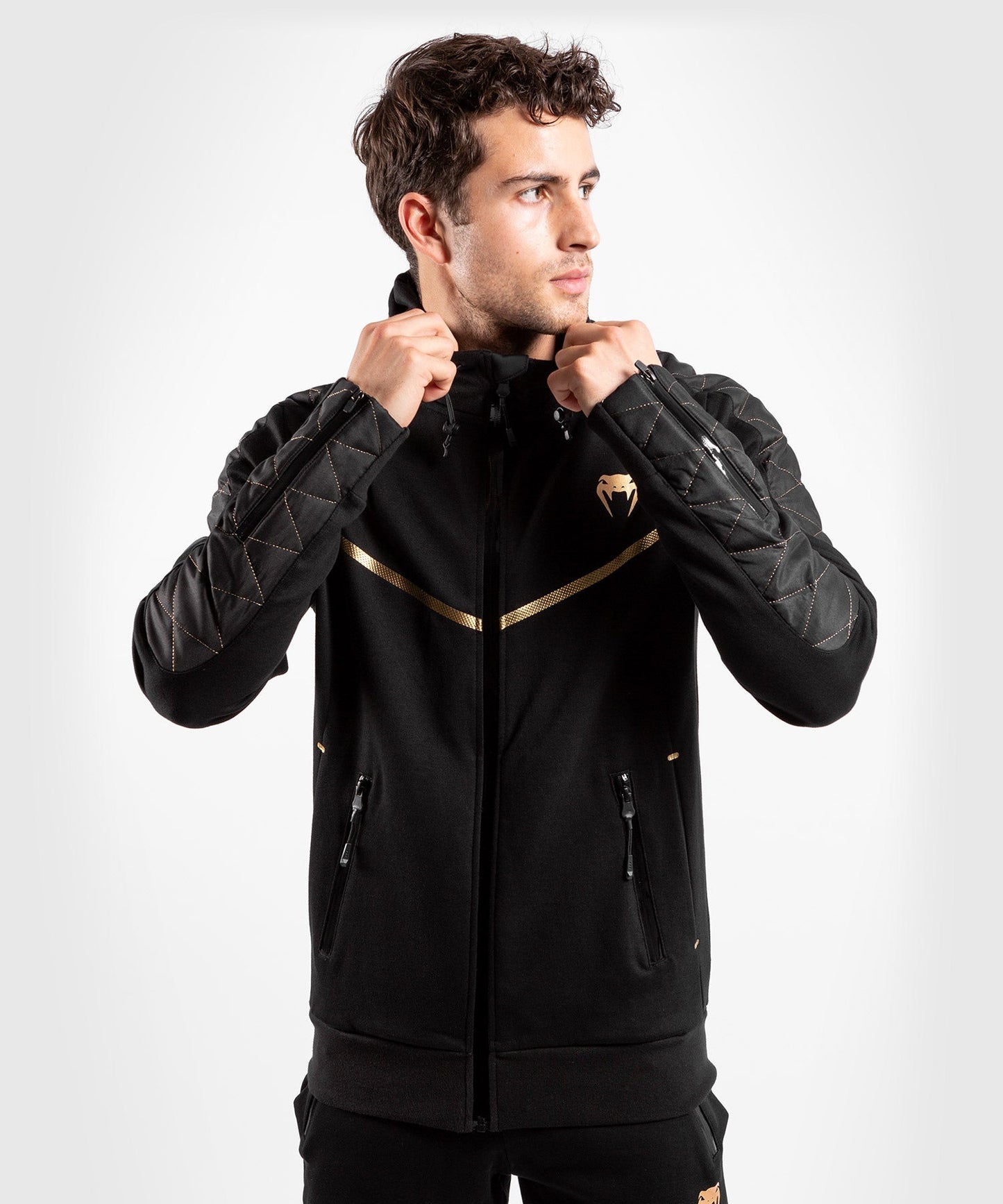 Sweatshirt Venum Laser EVO - Schwarz/Gold