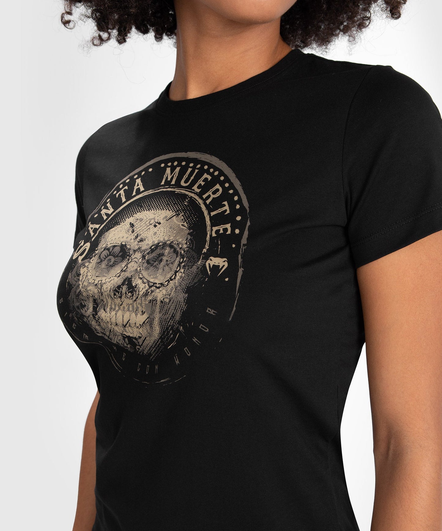 T-shirt Santa Muerte Dark Side Venum Frau - Schwarz/Braun