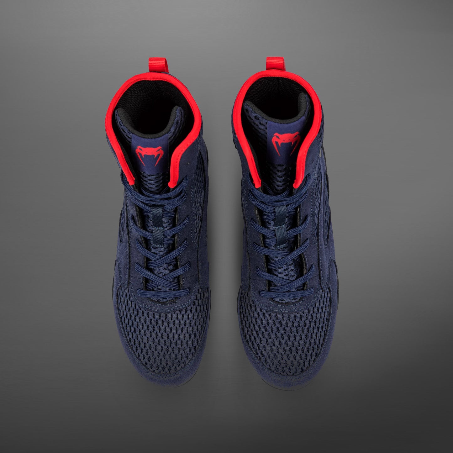 Venum Contender Boxschuhe - Marineblau/Rot