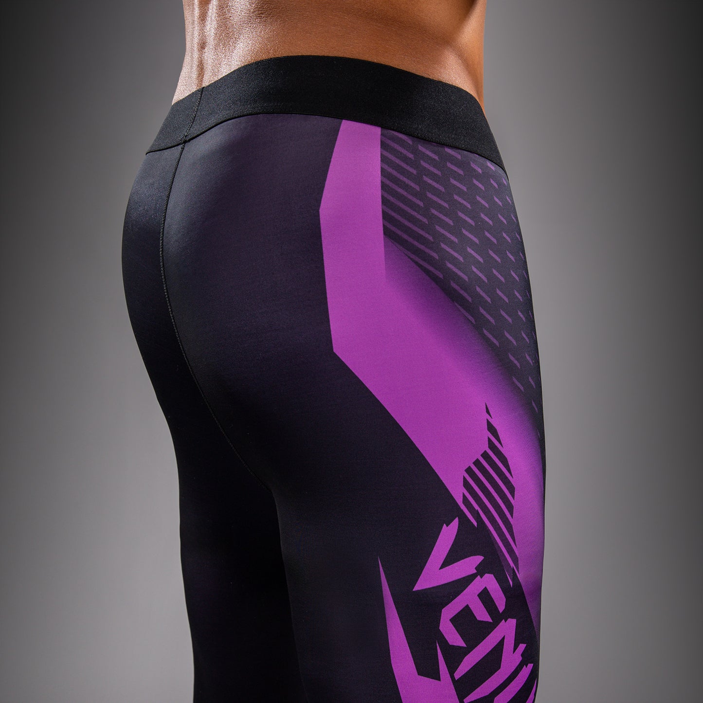 Venum No-Gi 6.0 Spats - Schwarz/Lila