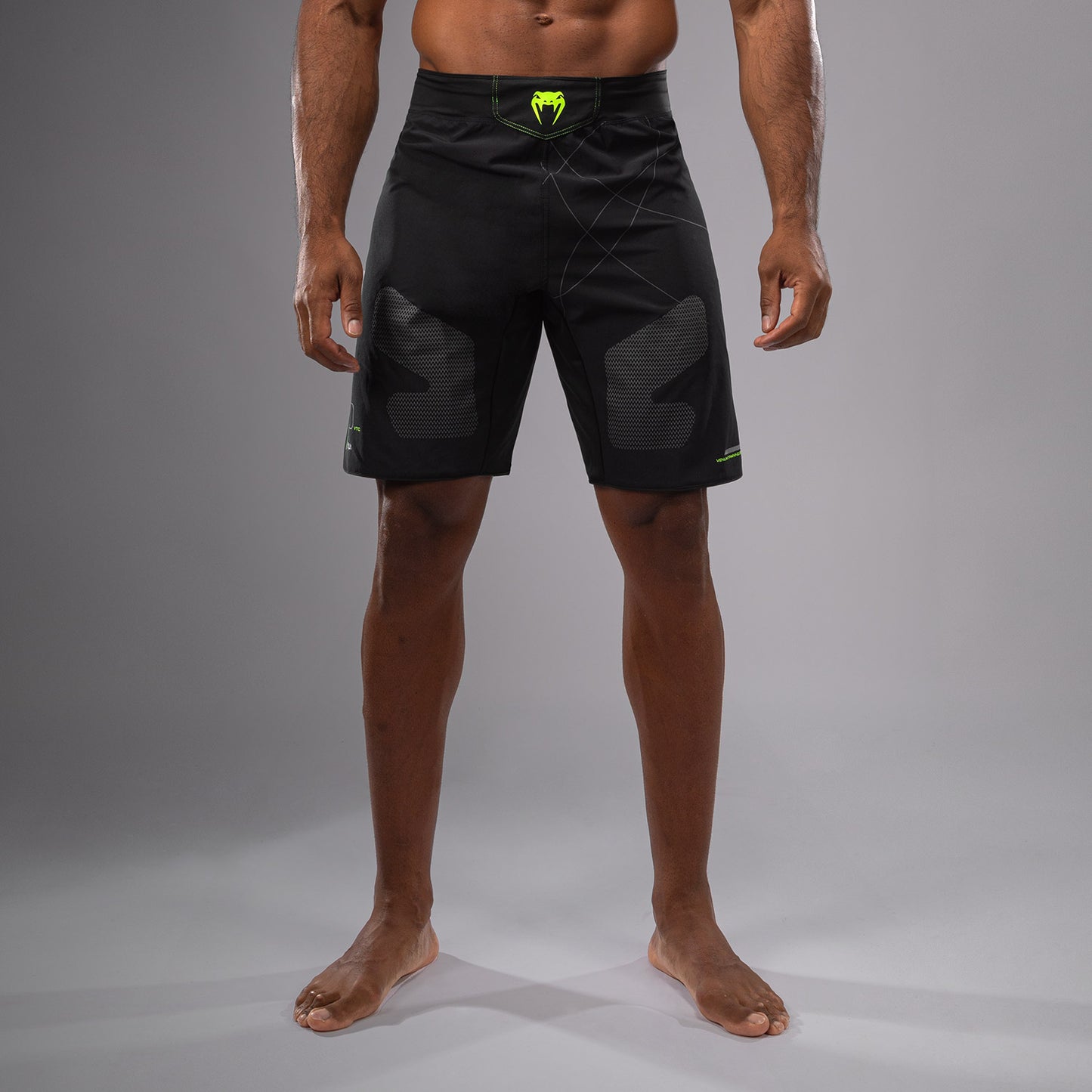 Venum Training Camp 4.0 Fight Shorts - Schwarz/Neongrün