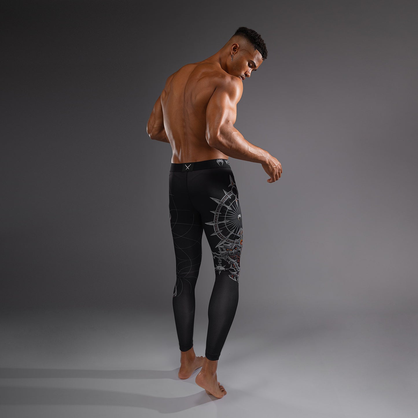 Venum Gladiator 5.0 Herren Spats - Schwarz/Silber