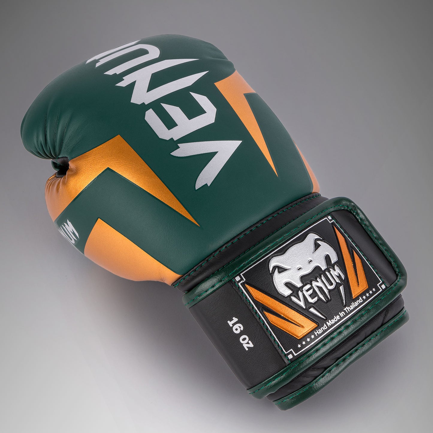 Venum Elite  Boxhandschuhe - Grün/Bronze/Silber