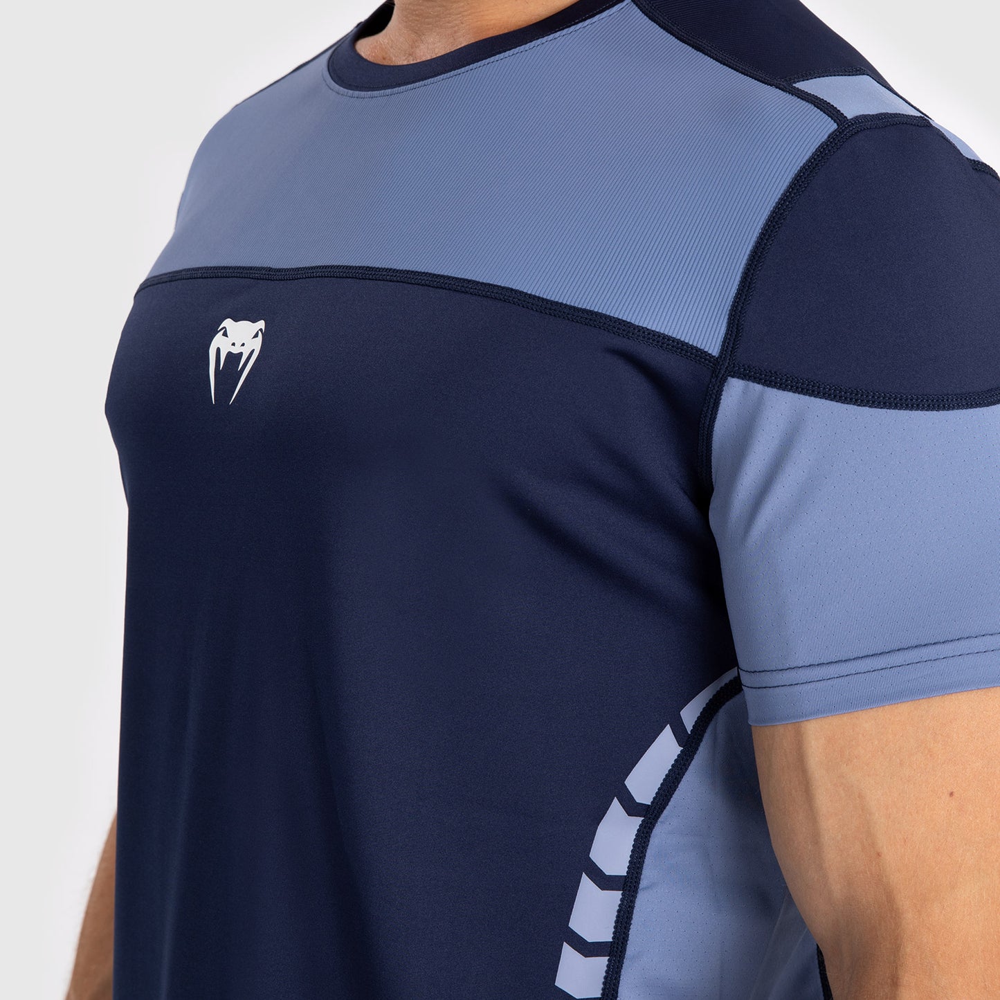 Venum Tempest Herren Dry-Tech T-Shirt - Marineblau/Blau
