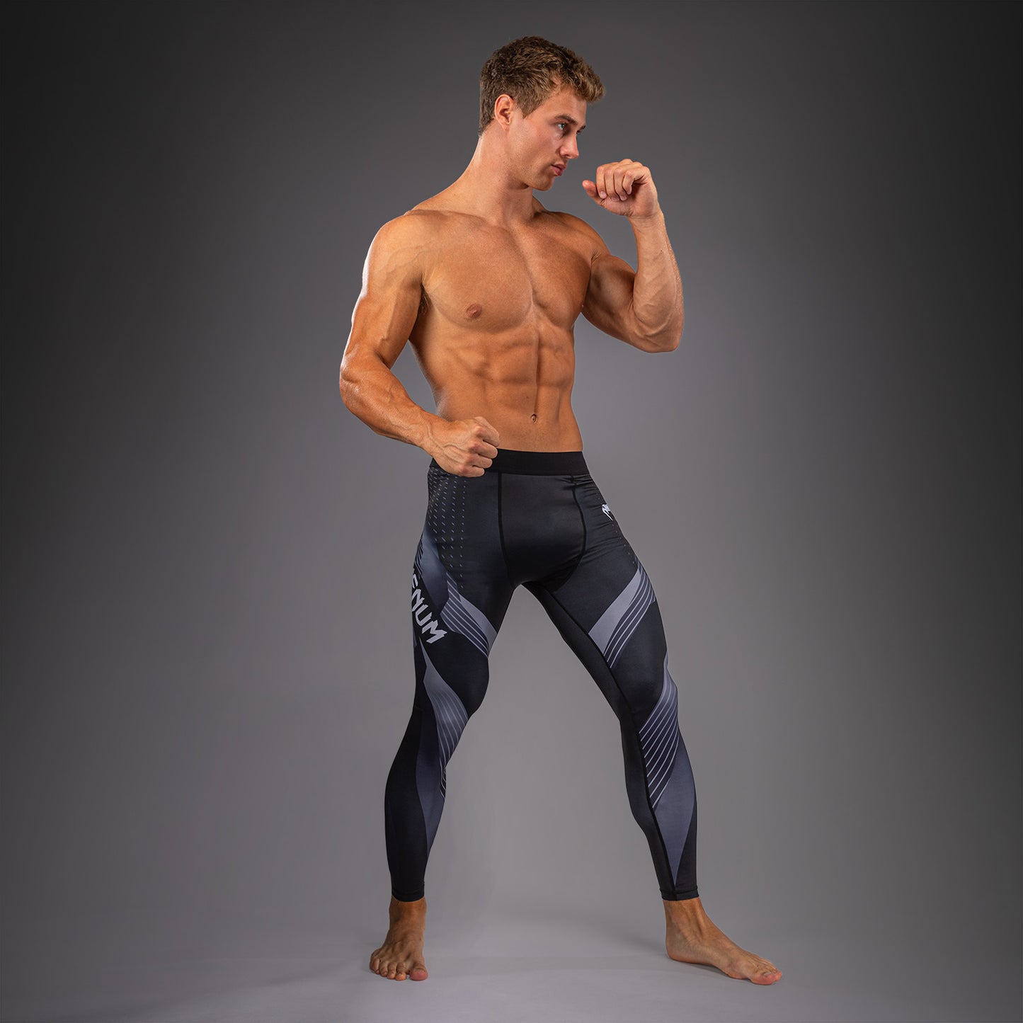 Venum No-Gi 6.0 Spats - Schwarz/Weiß