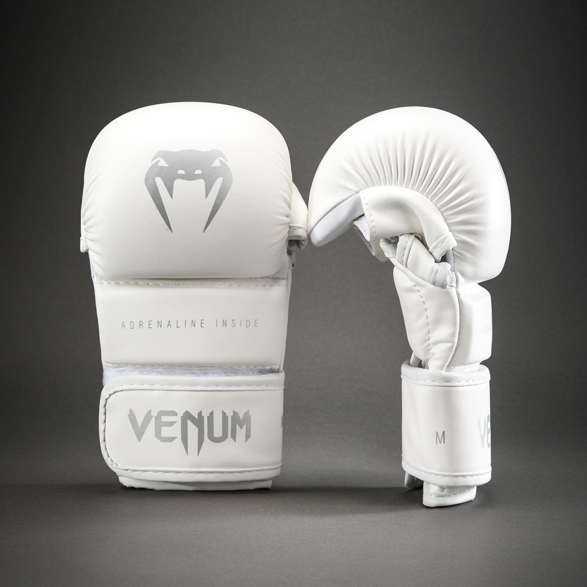 Venum Contender 1.5 MMA-Sparringhandschuhe - Weiß/Silber