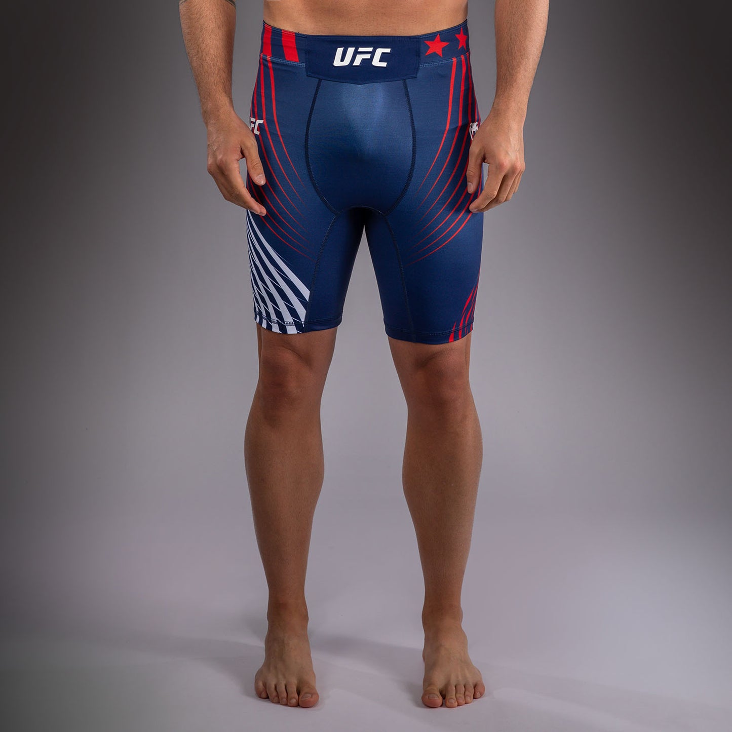 Official UFC Freedom 250 by Venum Authentic Fight Night Vale Tudo Shorts für Herren - Blau