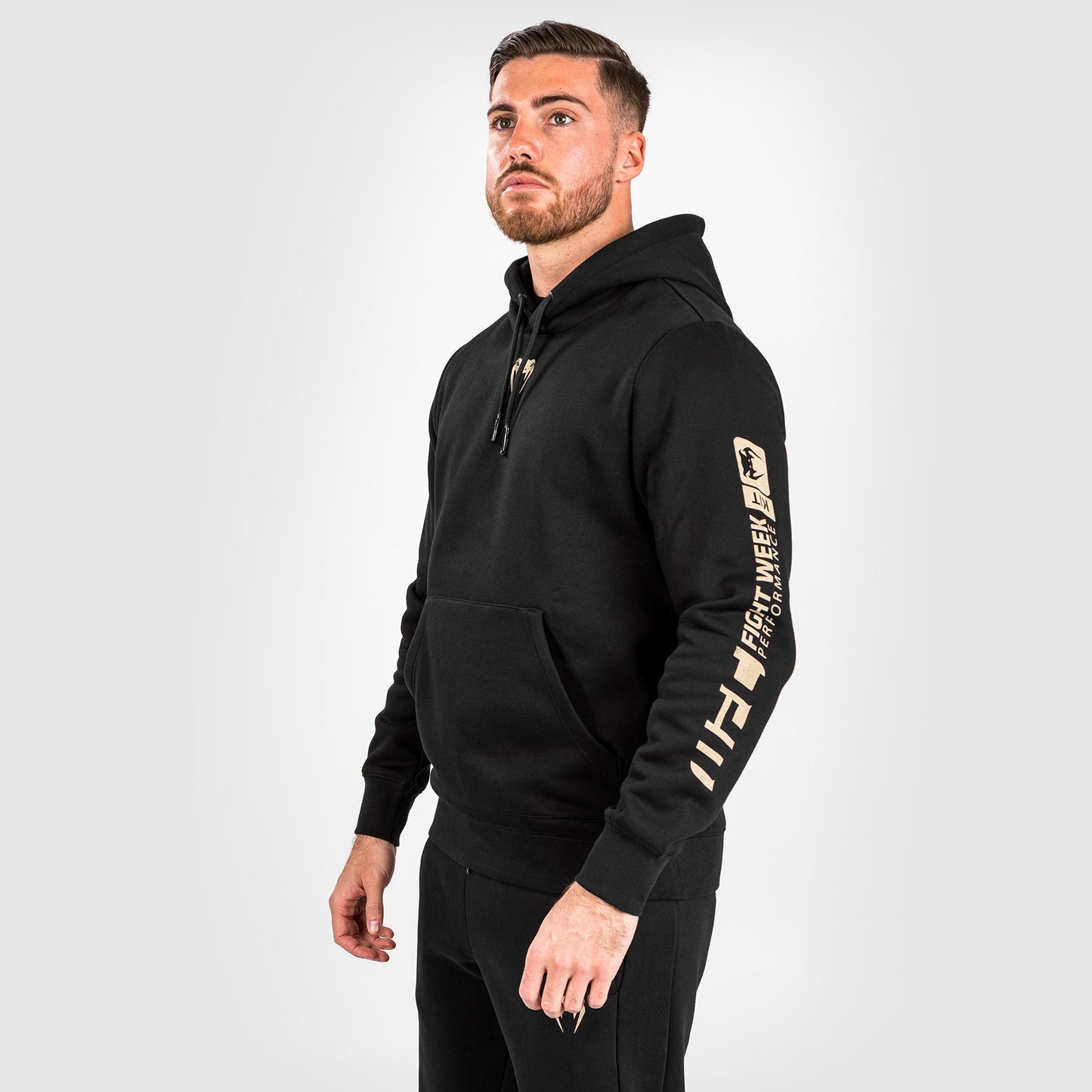 UFC Adrenaline by Venum Fight Week Herren Pullover Hoodie - Schwarz
