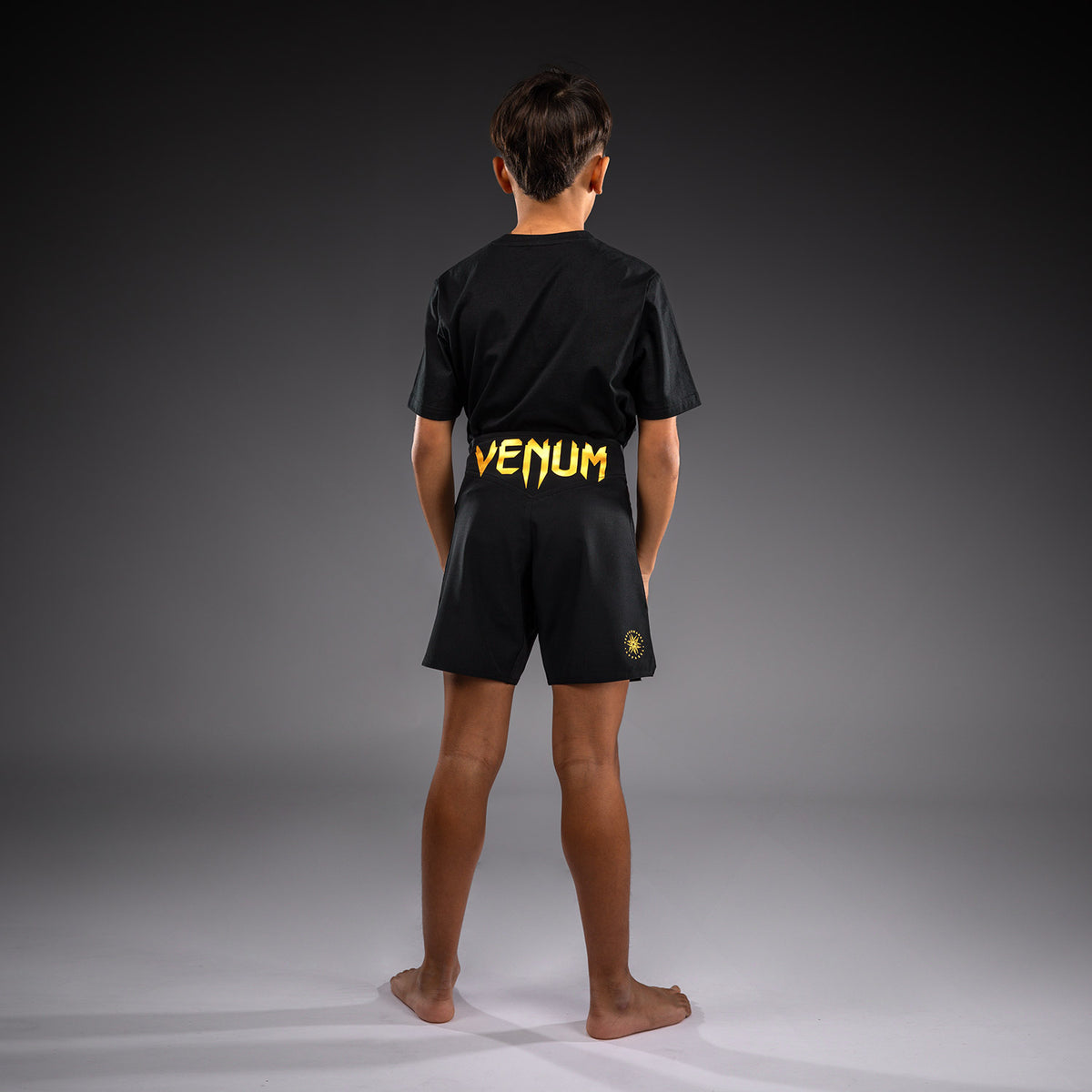 Venum Attack Fightshorts für Kinder - Schwarz/Gold