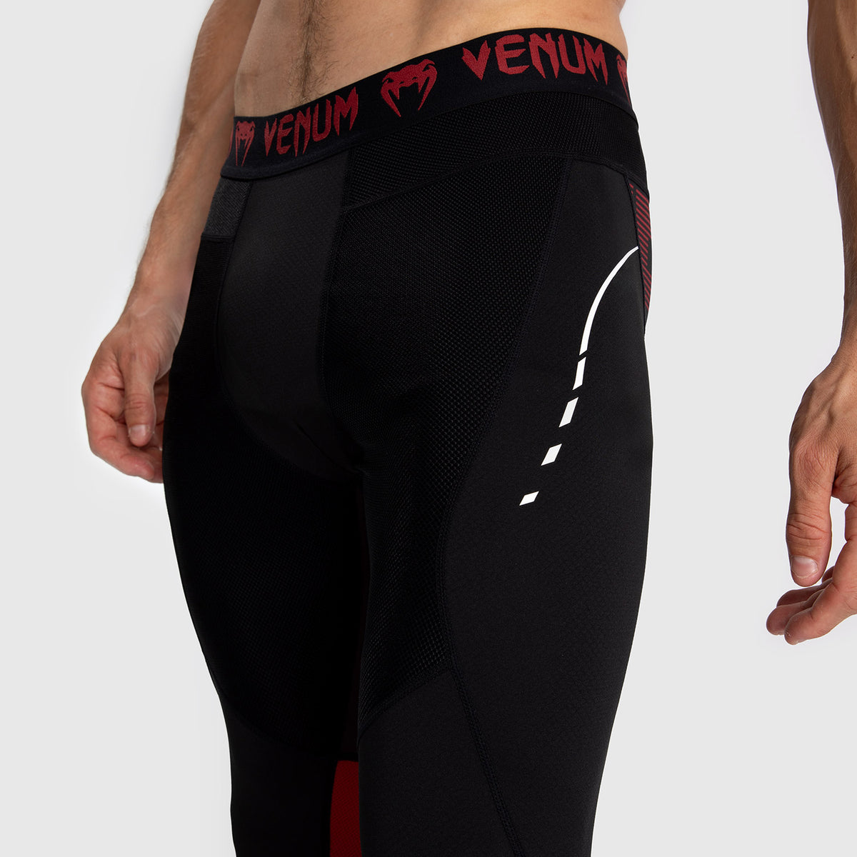 Venum Adrenaline Herren Gamaschen - Red